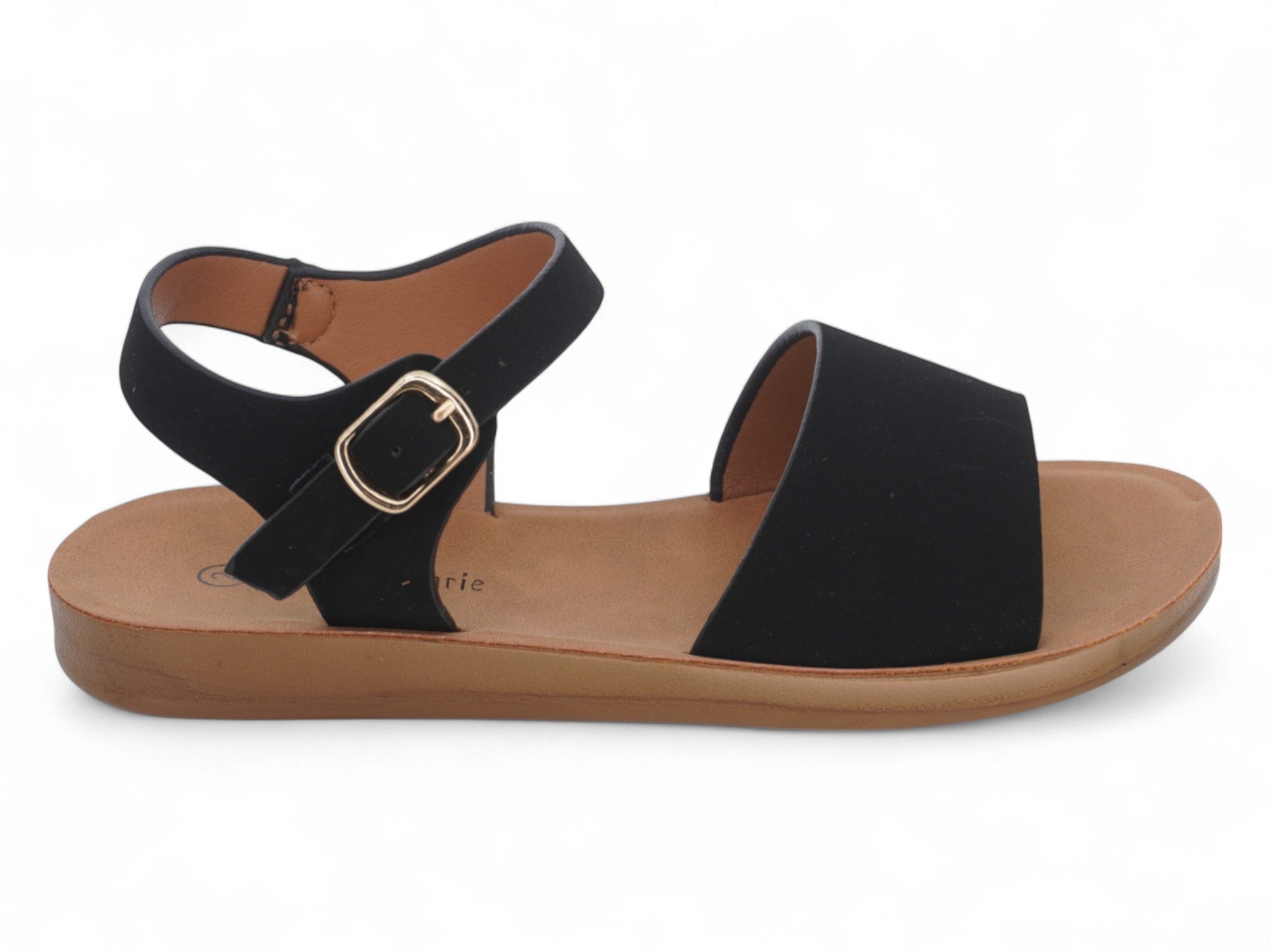 Toddler Black Mazie Flat