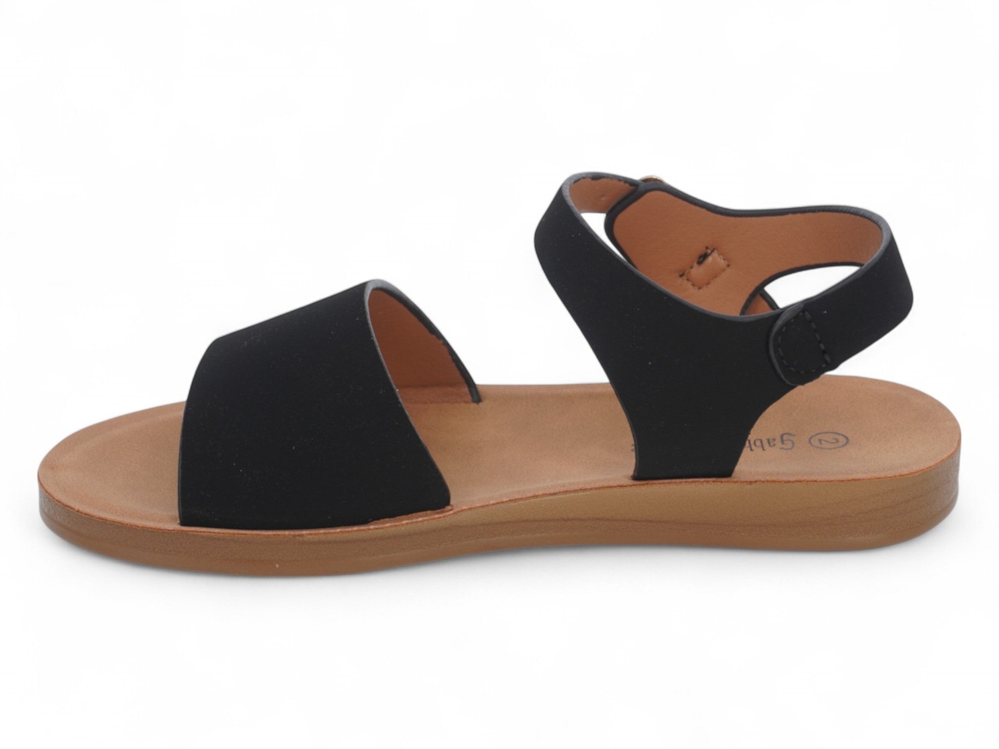 Toddler Black Mazie Flat