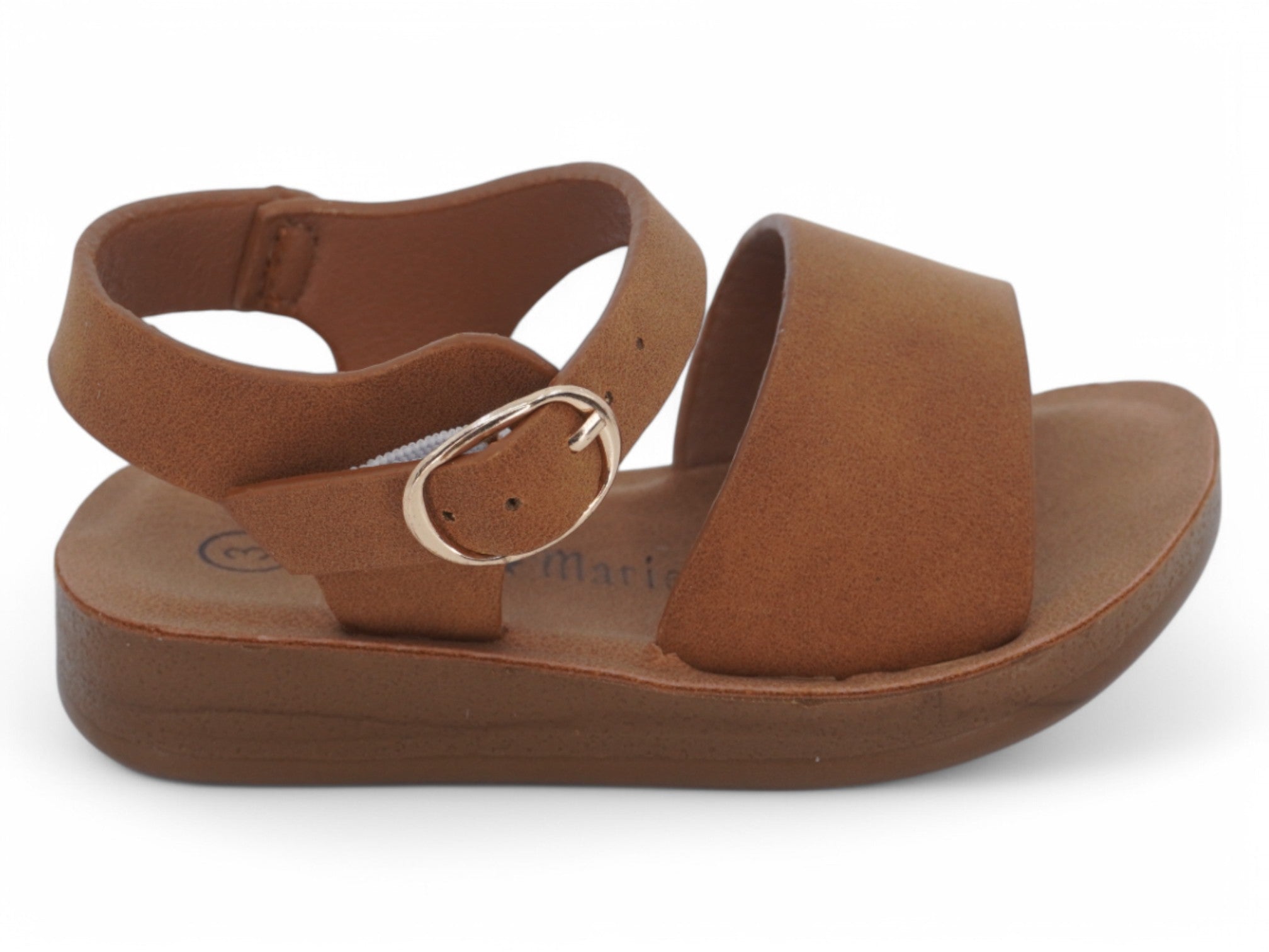 Toddler Tan Mazie Flat