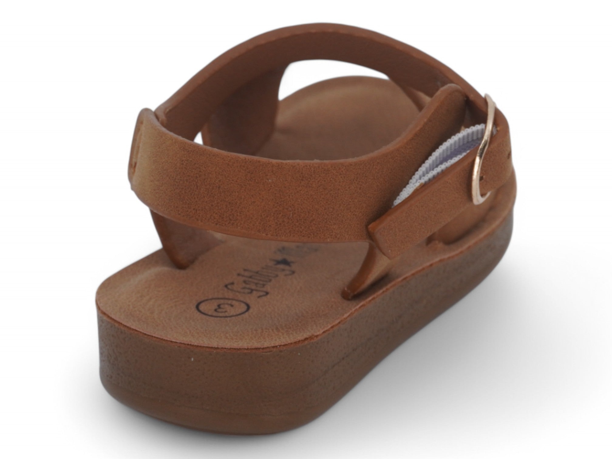Toddler Tan Mazie Flat