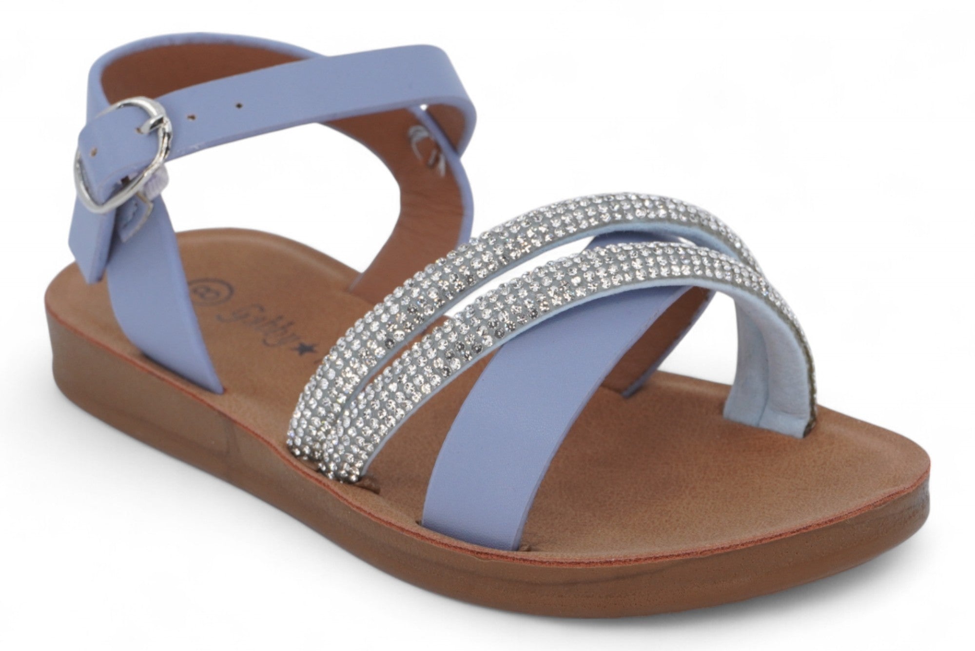 Toddler Blue Malayah Flat