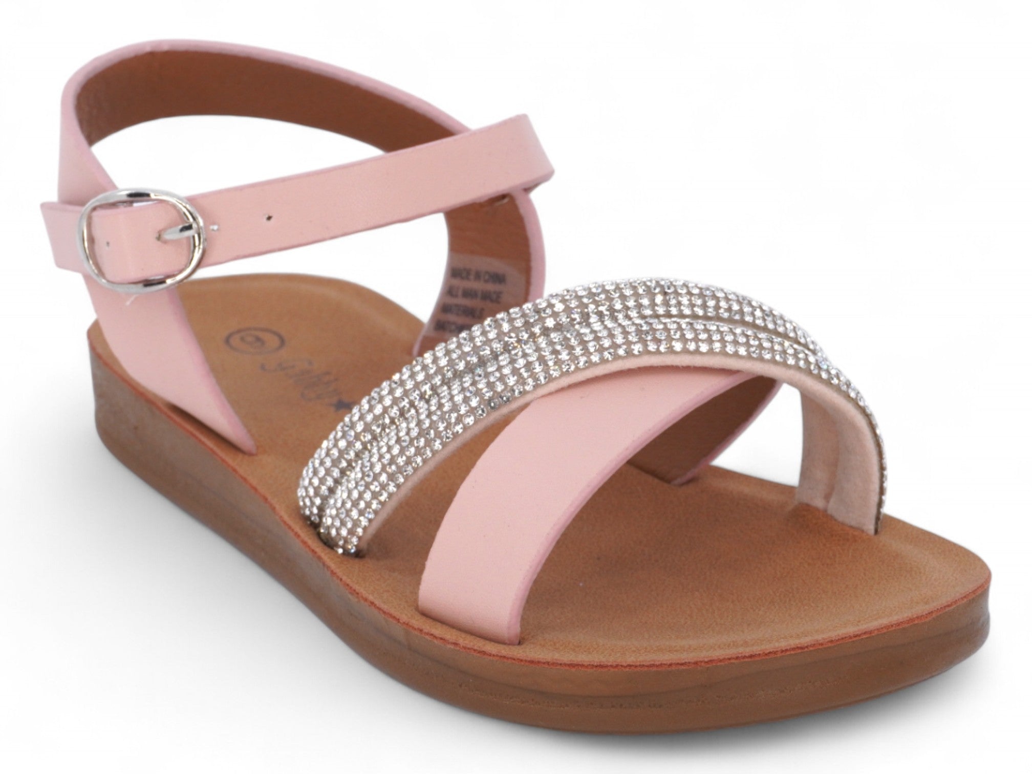 Toddler Pink Malayah Flat