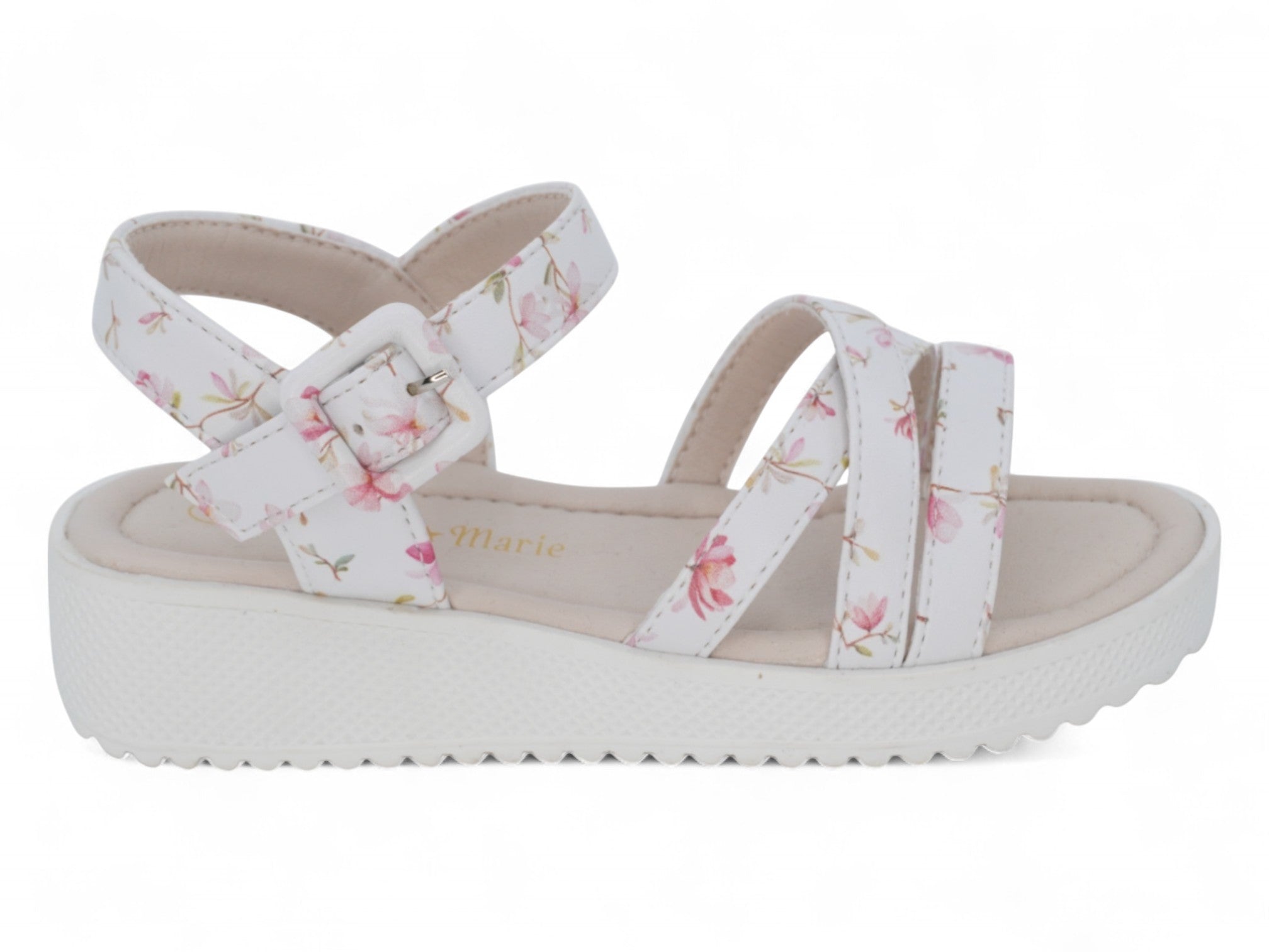 Toddler White Hazel Sandals