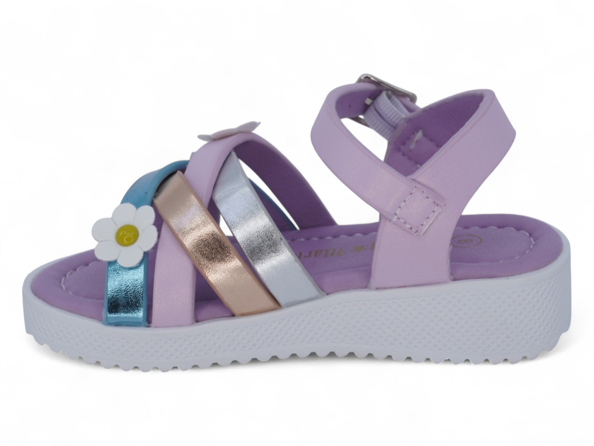 Toddler Purple Amelia Sandal