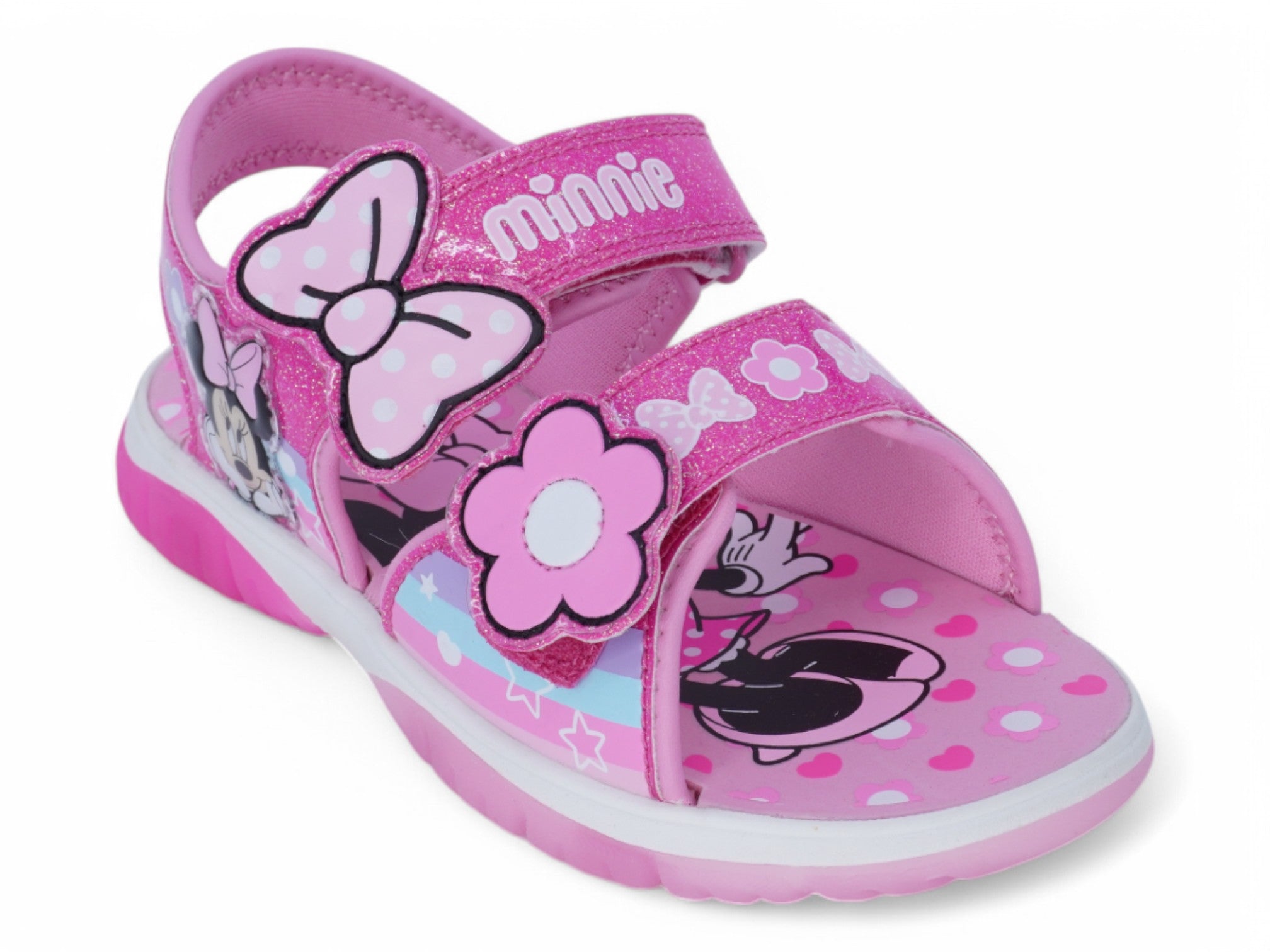 Toddler Hot Pink Minnie Mouse Sandal
