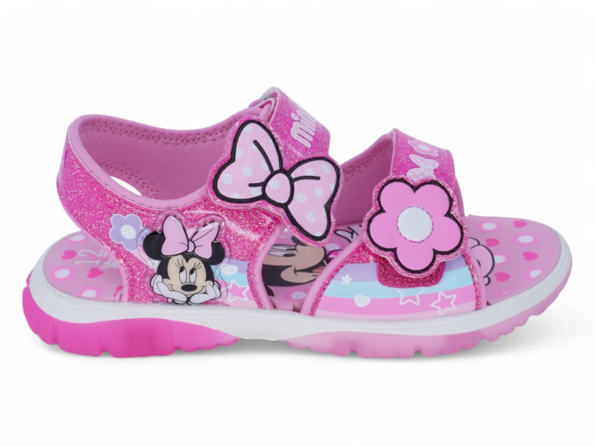 Toddler Hot Pink Minnie Mouse Sandal