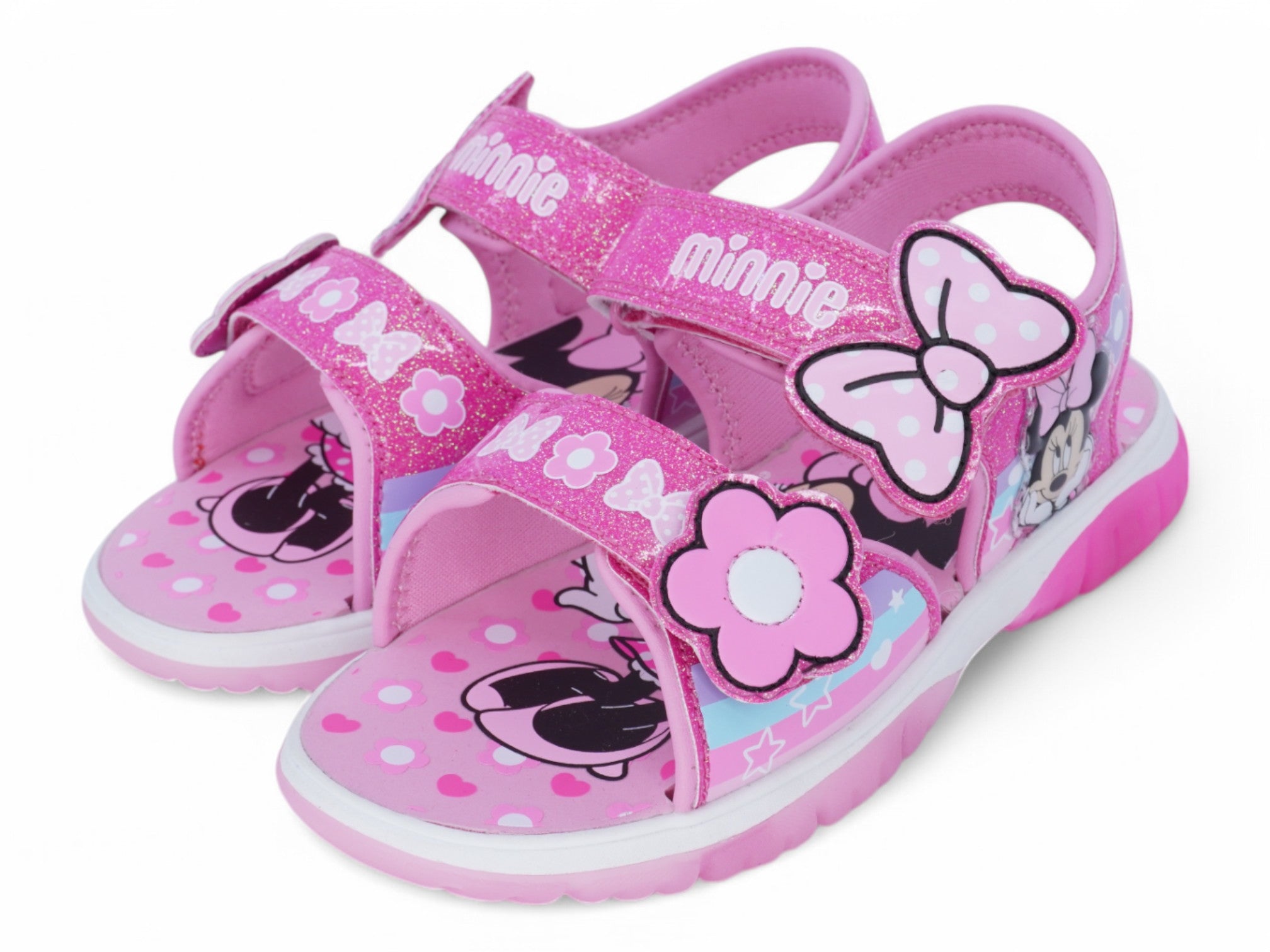 Toddler Hot Pink Minnie Mouse Sandal