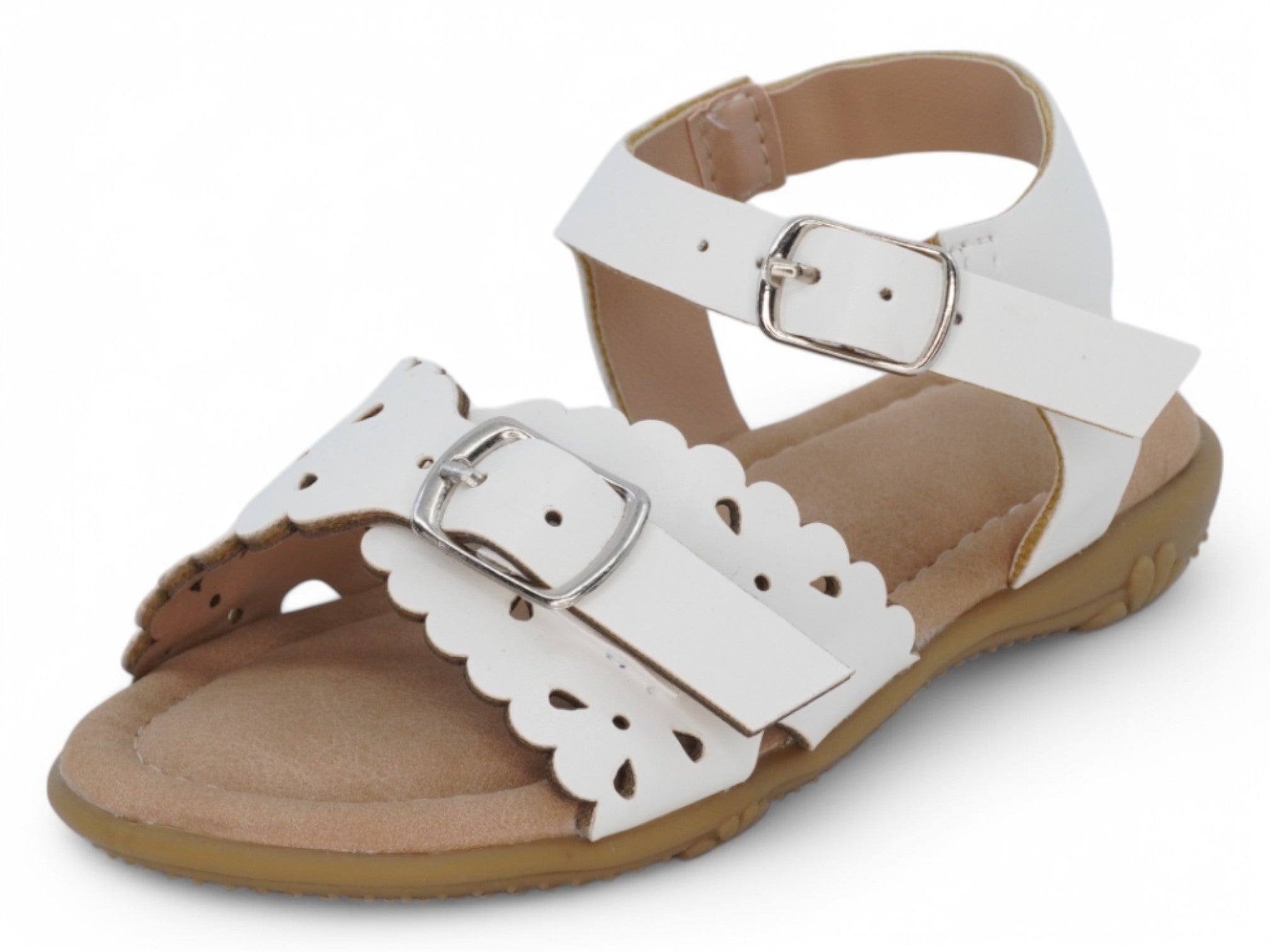 Toddler White Mila Sandal