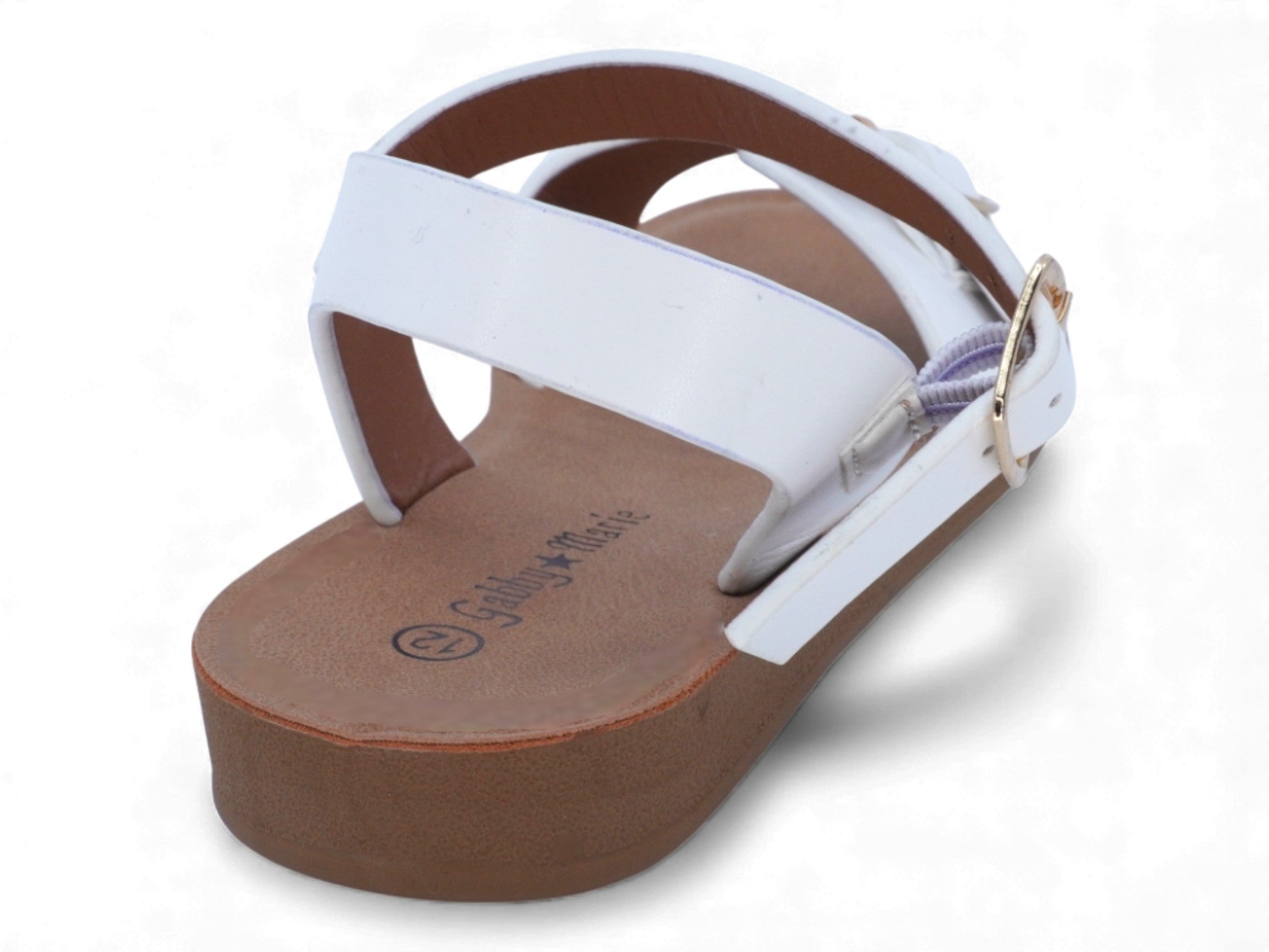 Toddler White Sophie Sandal