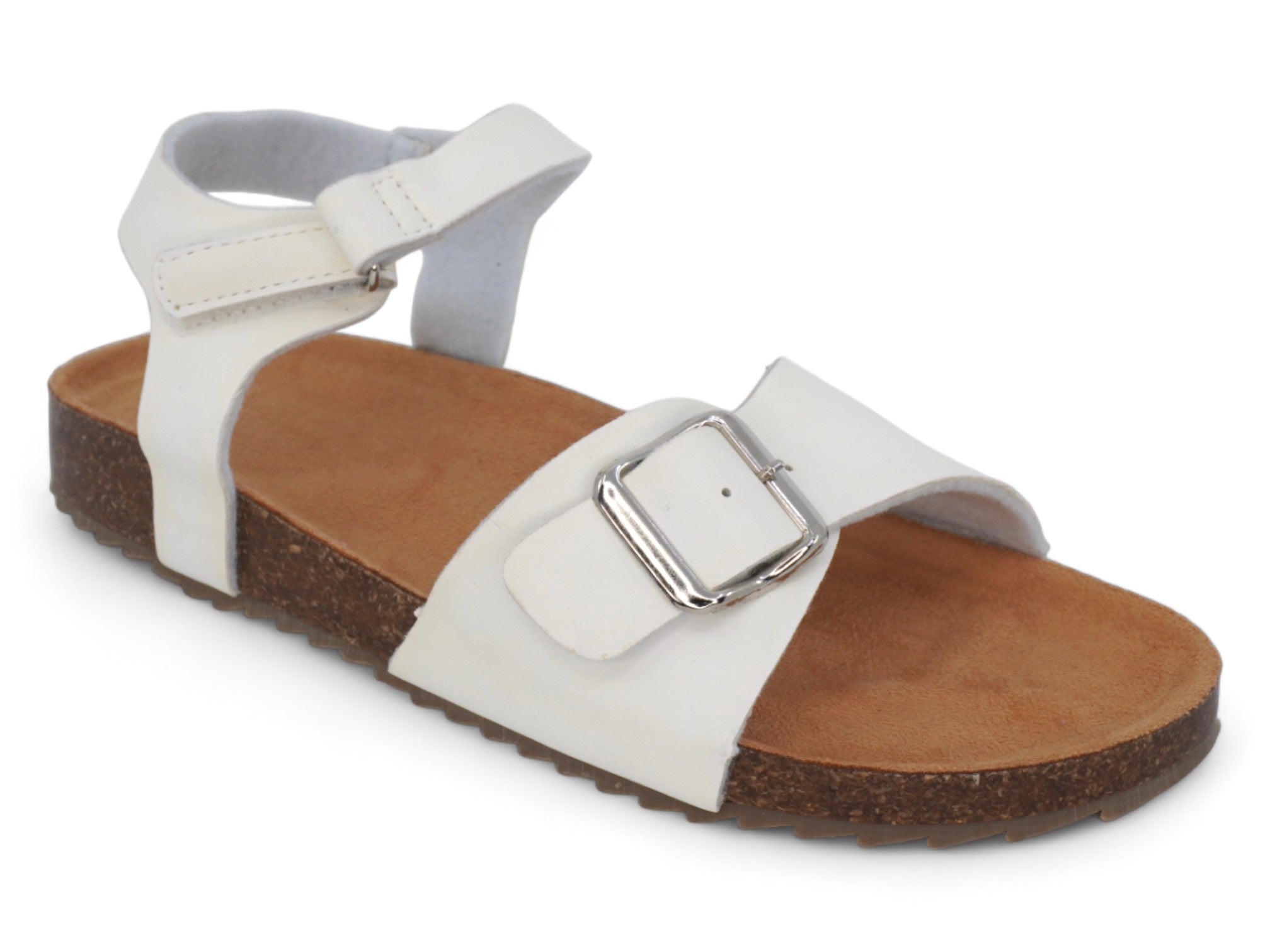 Girls' White Lisandra Sandal
