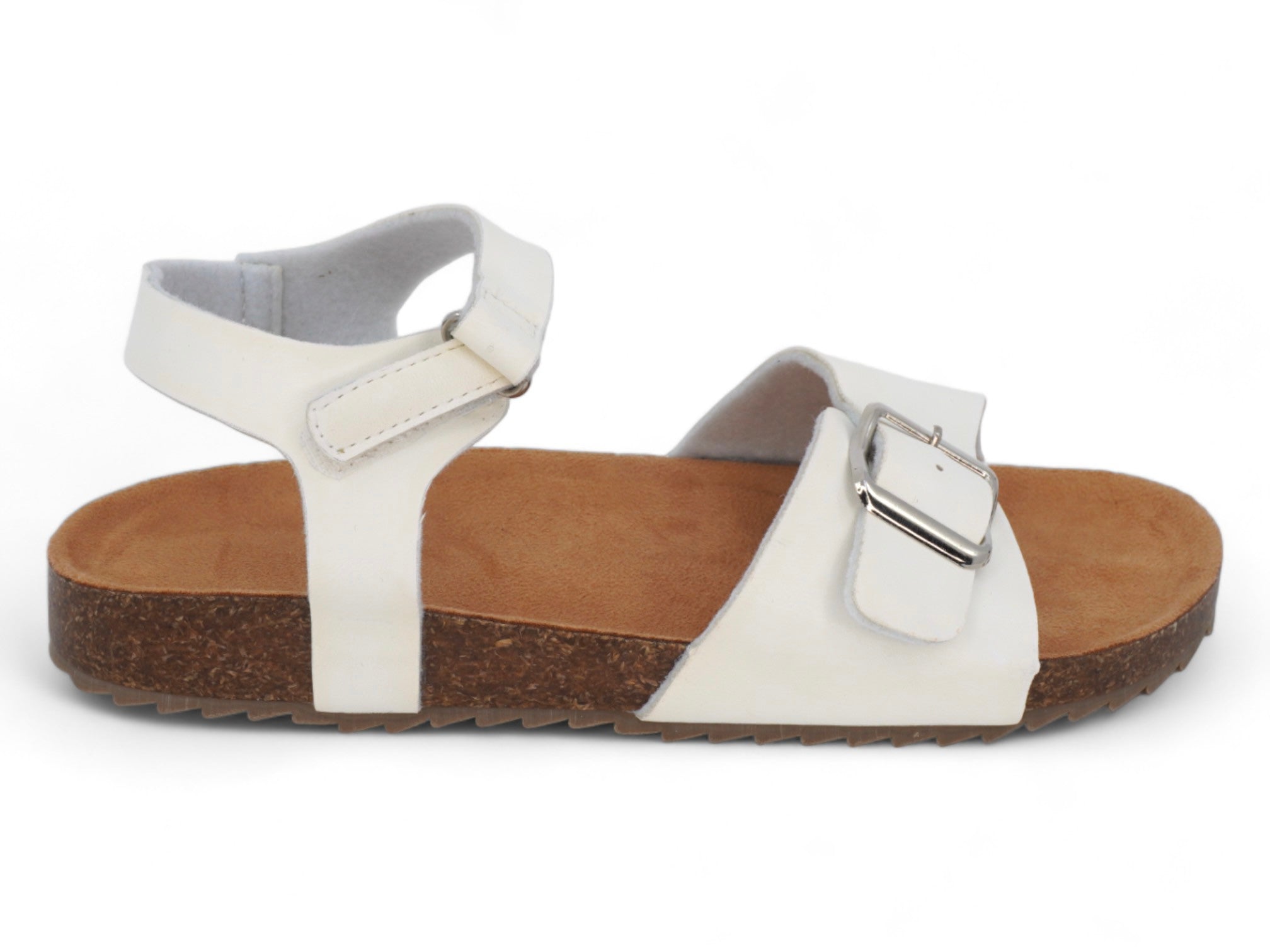 Girls' White Lisandra Sandal