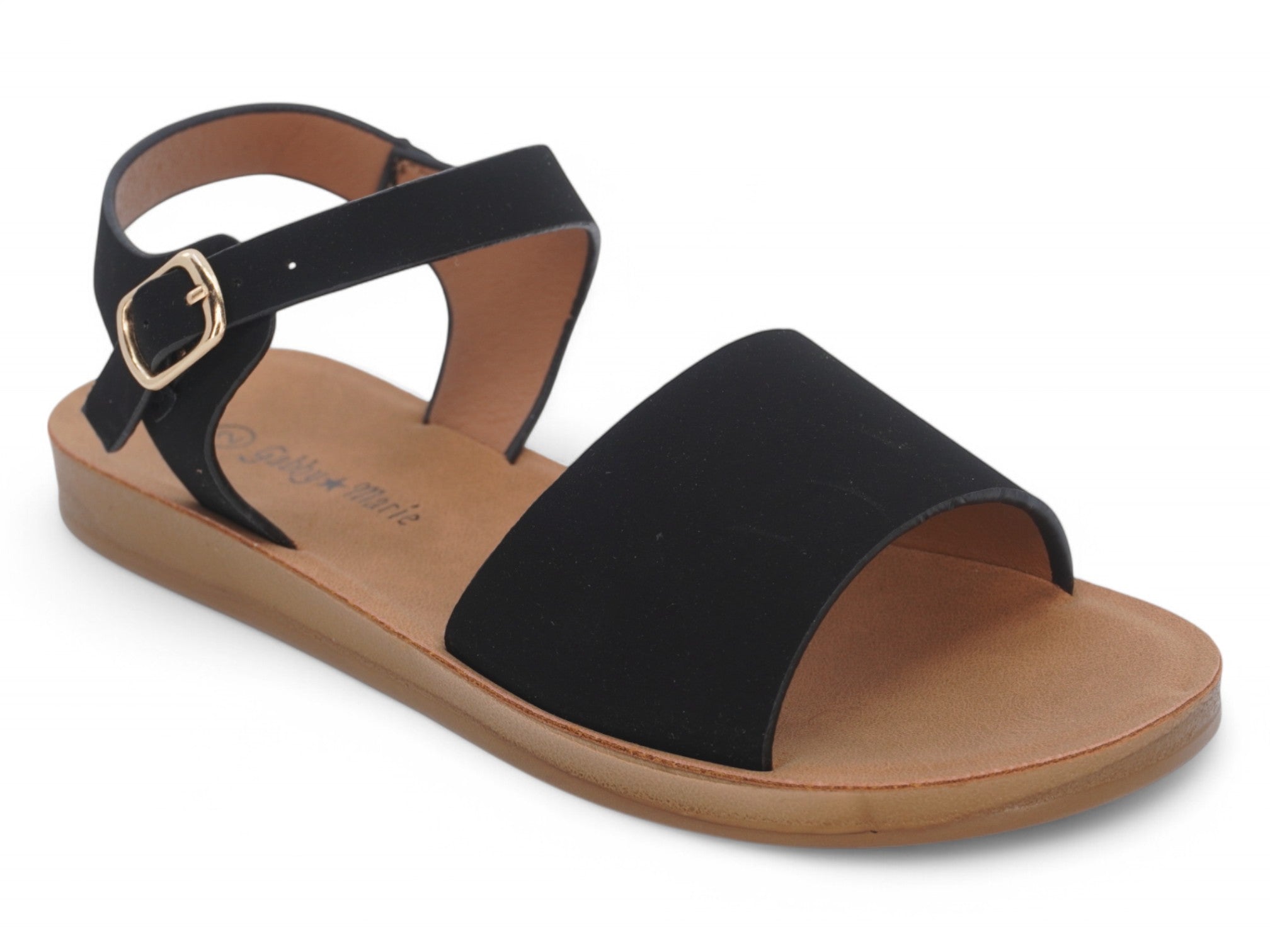 Girls' Black Mazie Flat