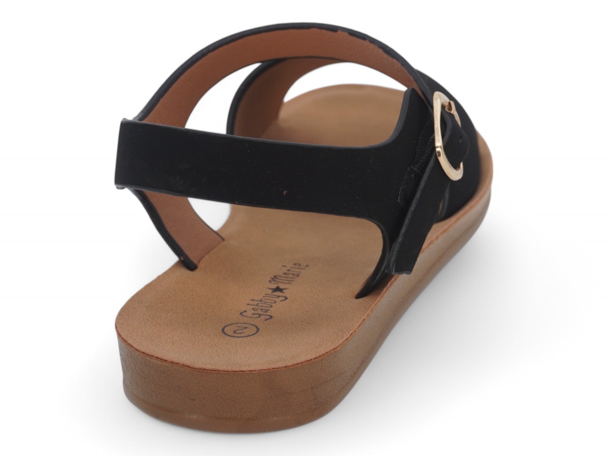 Girls' Black Mazie Flat