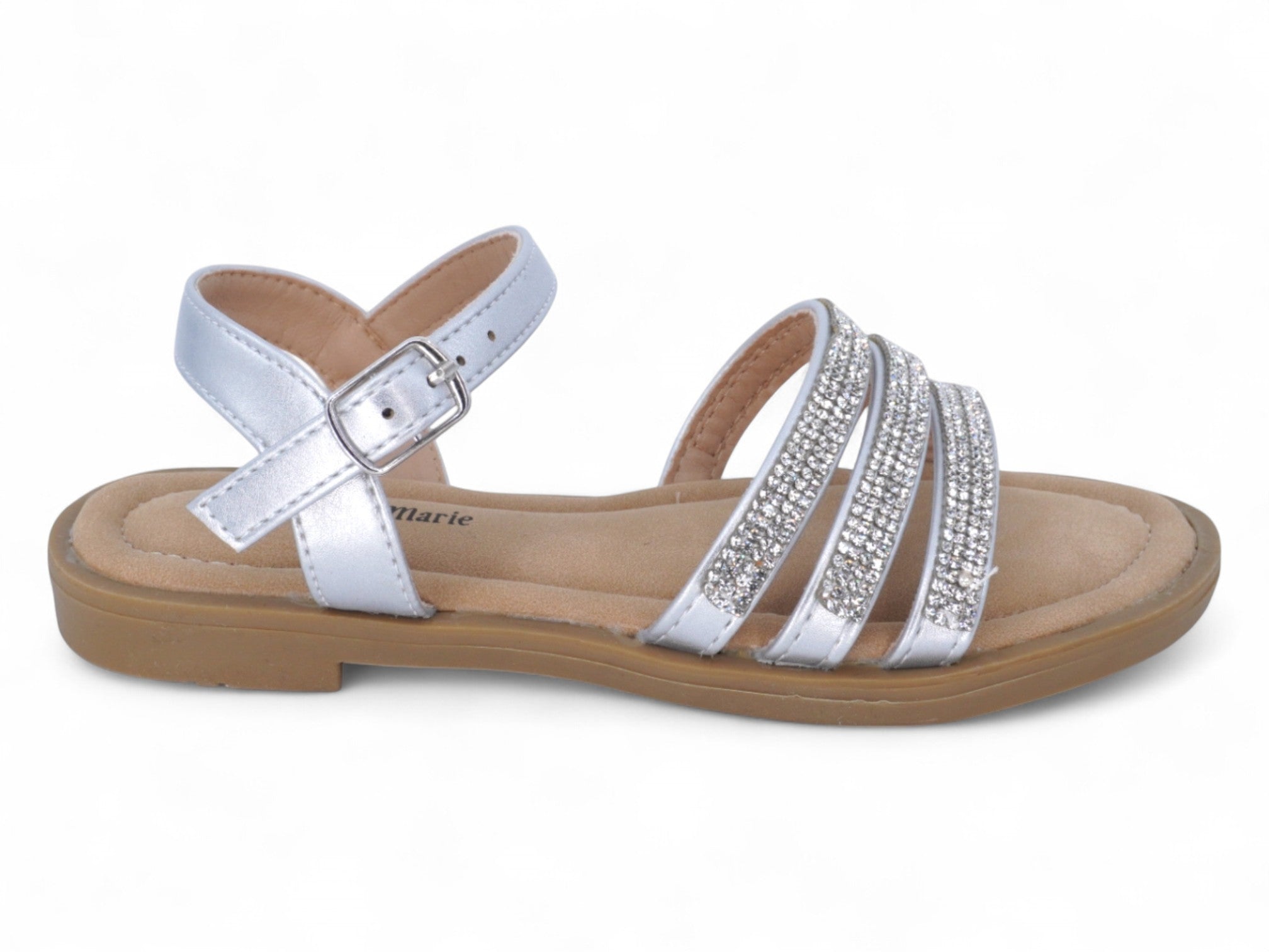 Girls' Silver Alara Sandal