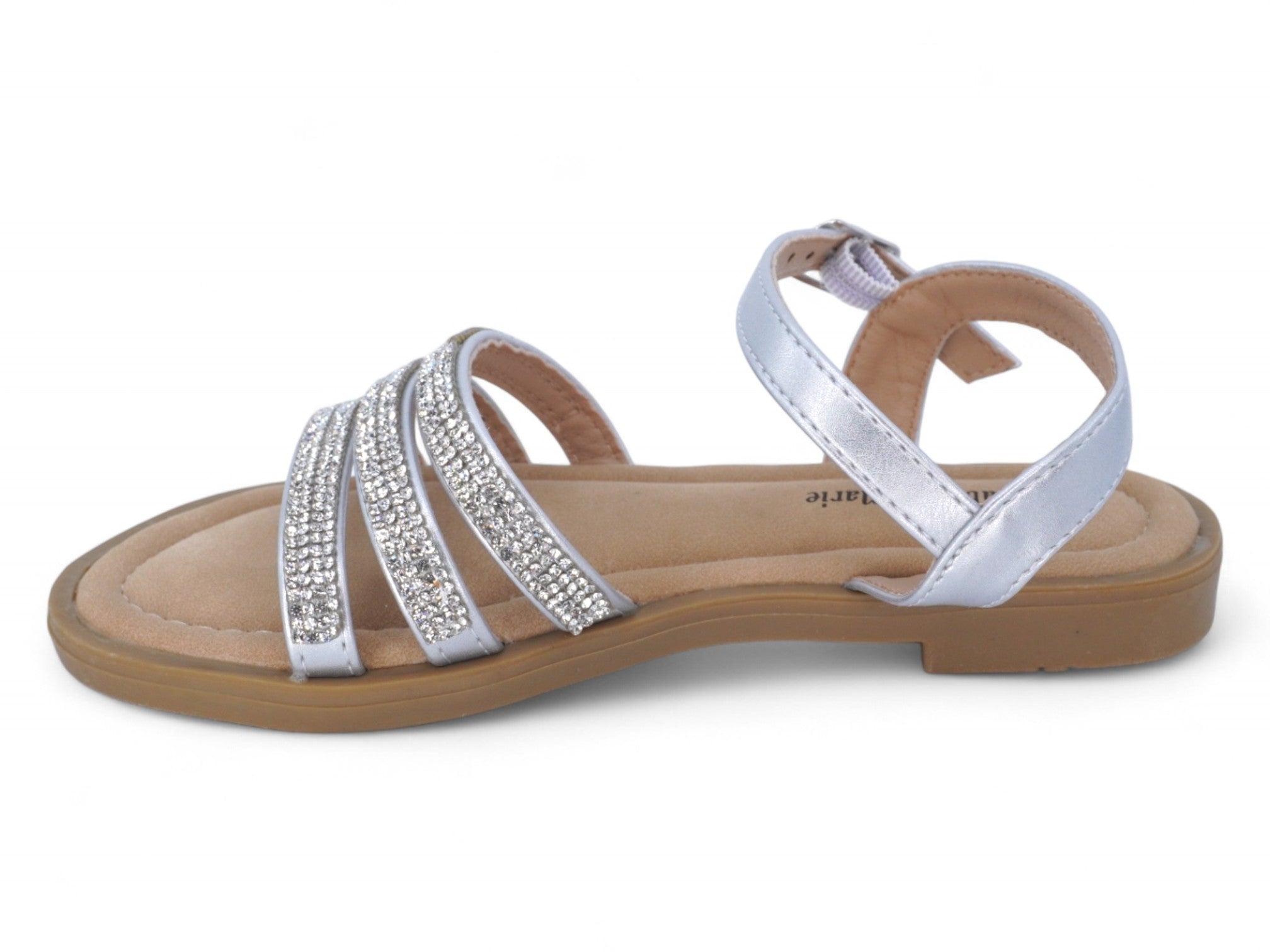 Girls' Silver Alara Sandal