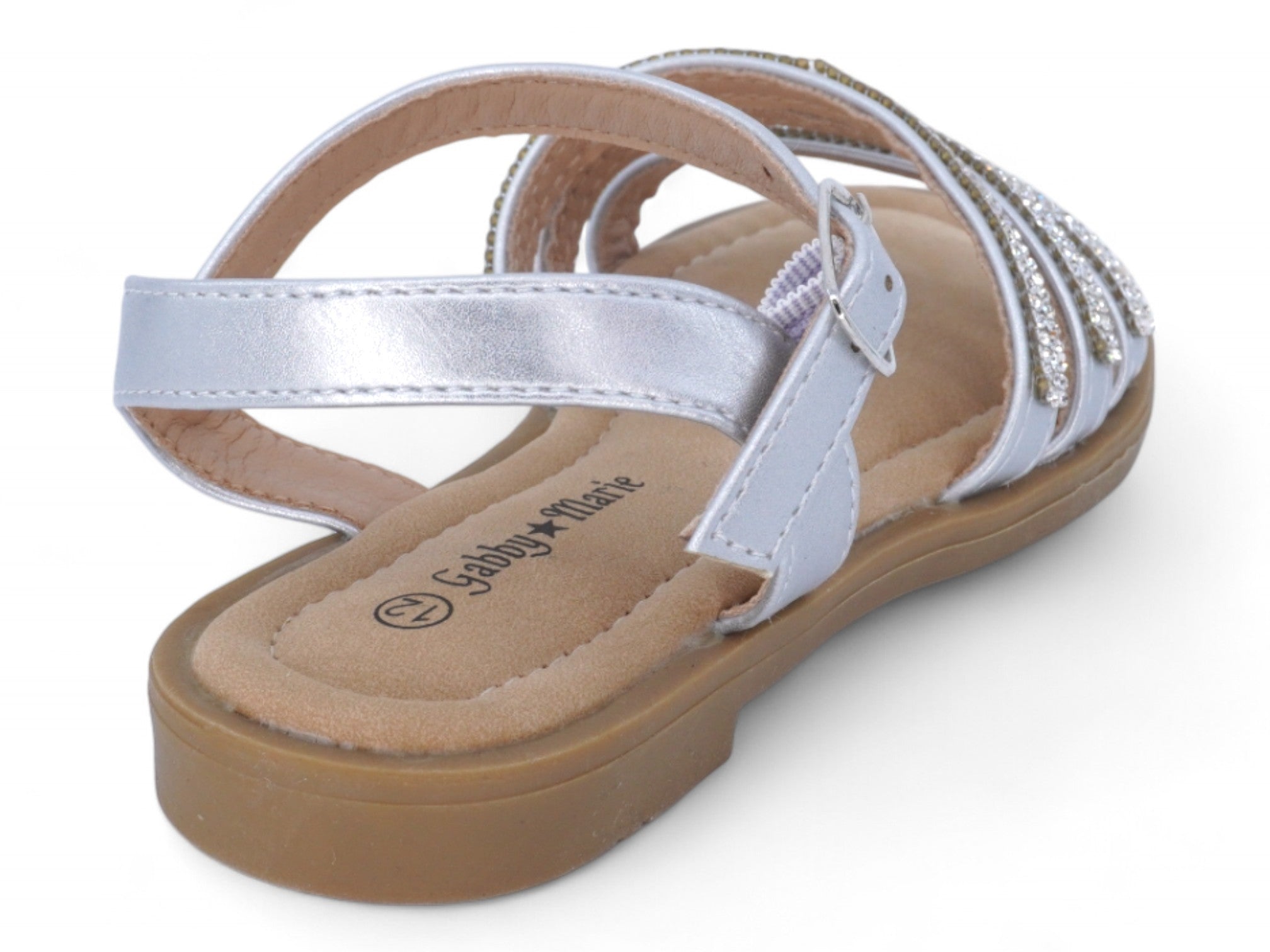 Girls' Silver Alara Sandal