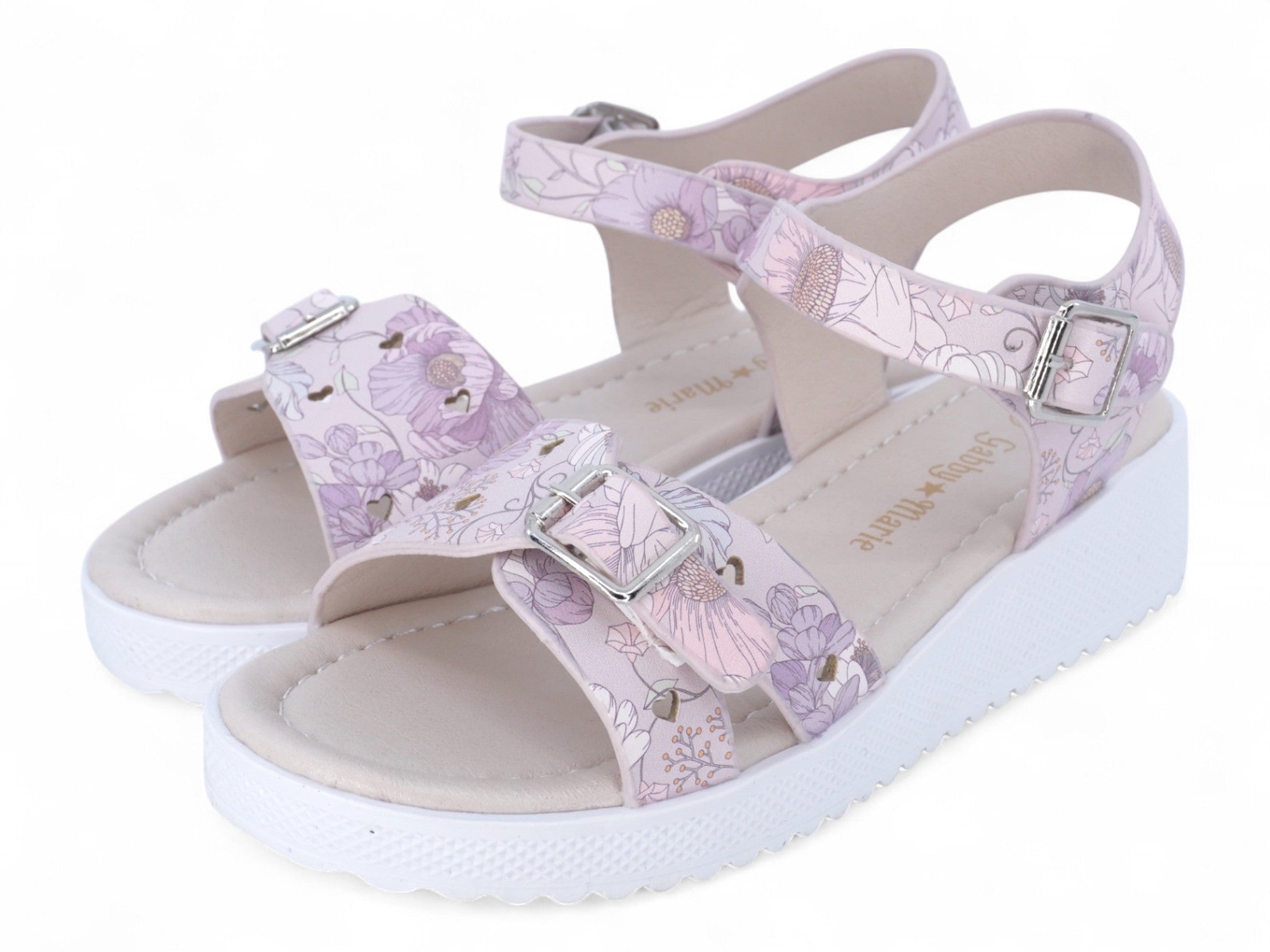 Girls' Purple Amara Sandal