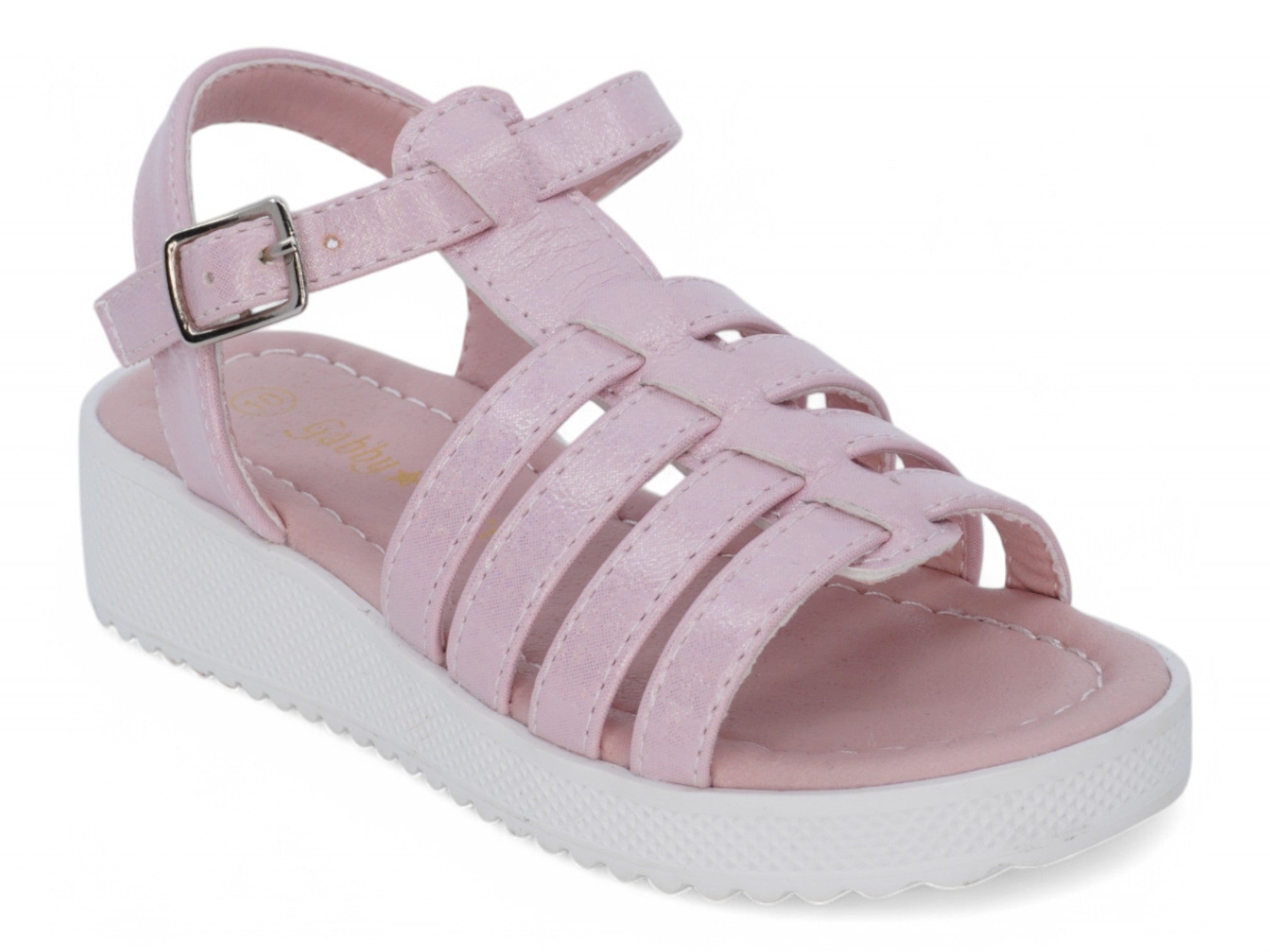 Girls Pink Hannah Wedge