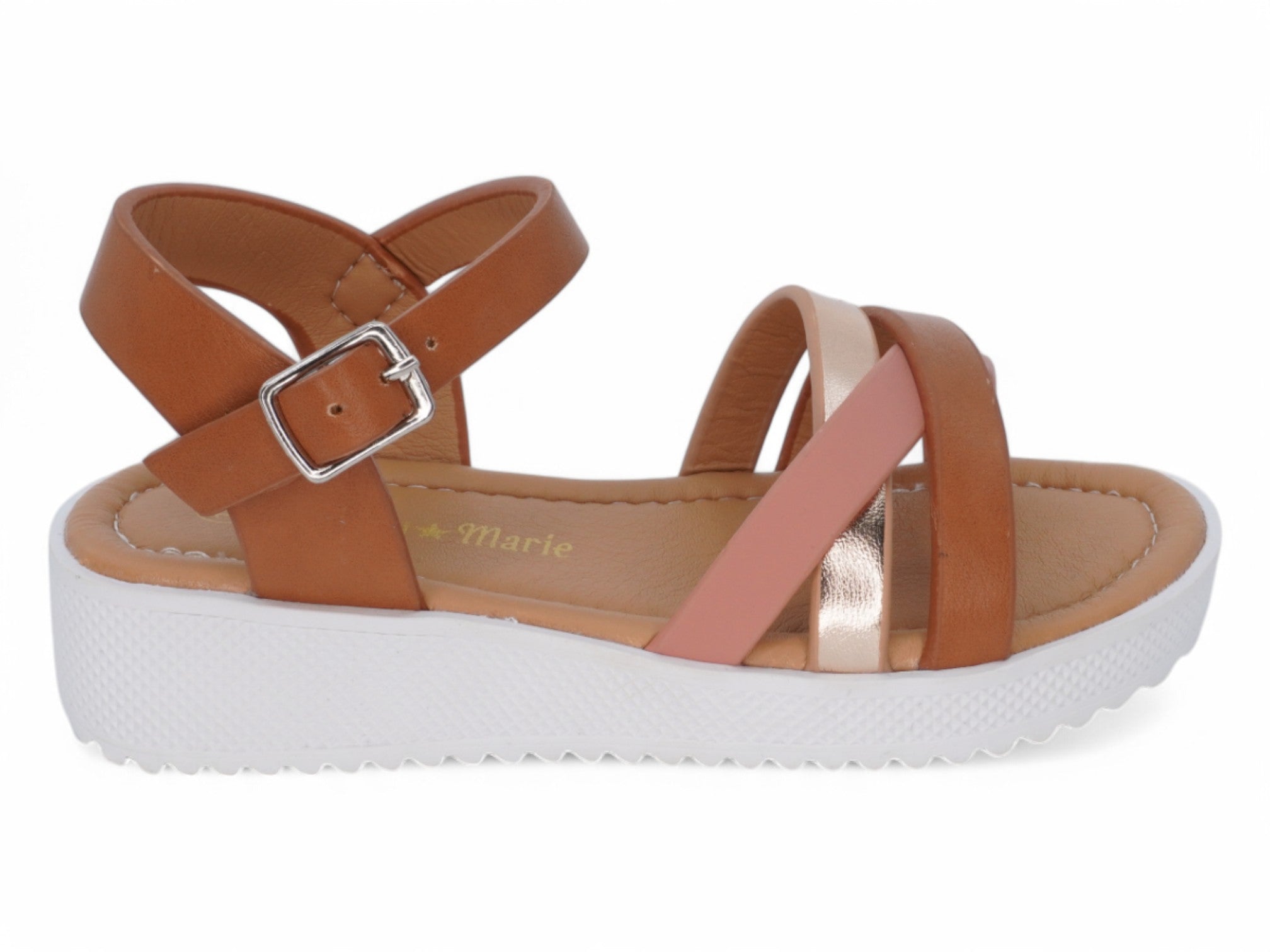 Girls' Brown Lira Sandal