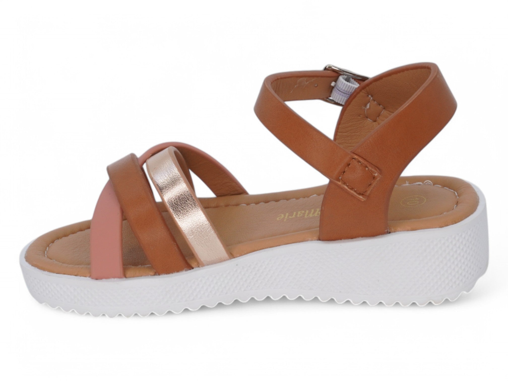 Girls' Brown Lira Sandal
