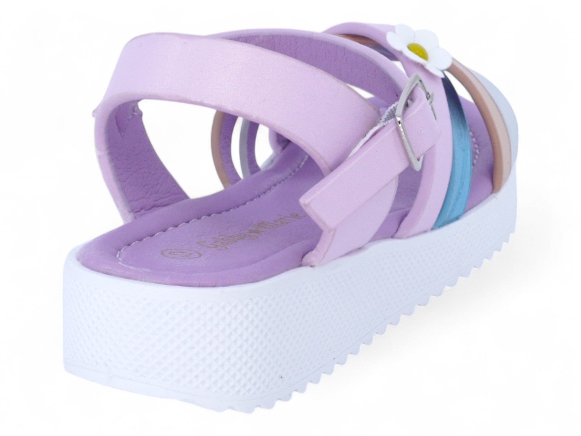 Girls' Purple Amelia Sandal
