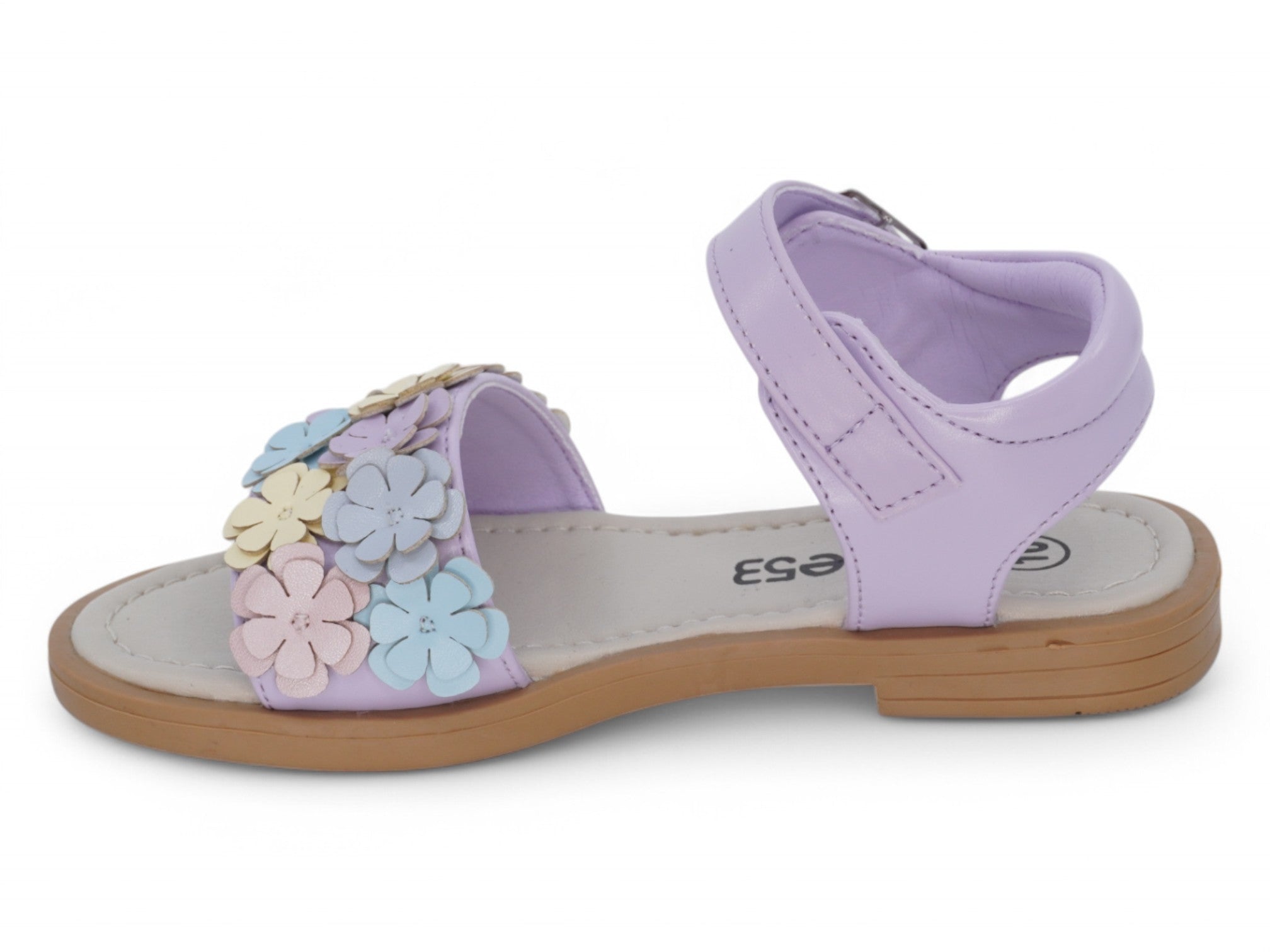 Girls Lilac Flora Sandal