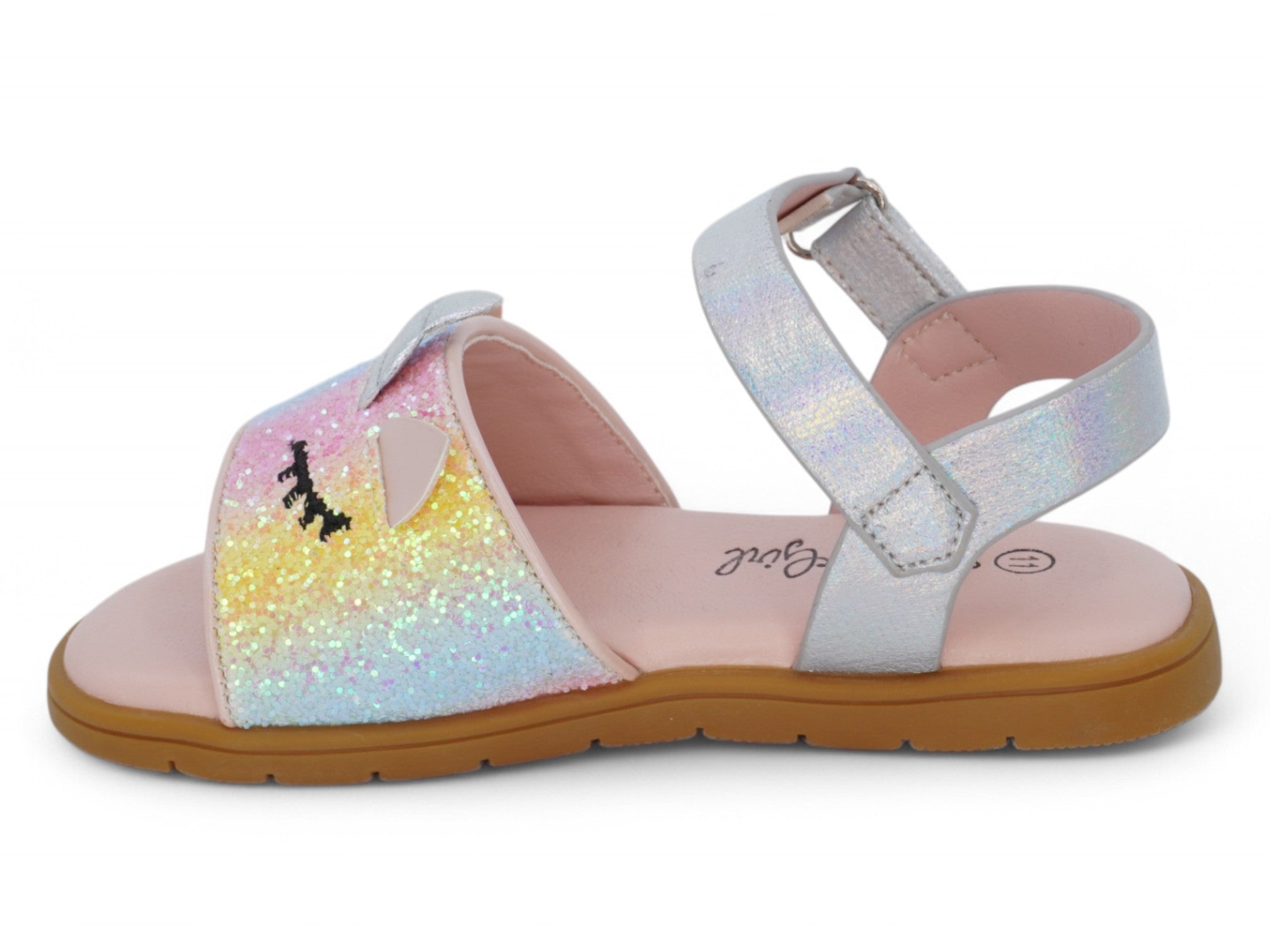 Girls' Glitter Unicorn Sandal