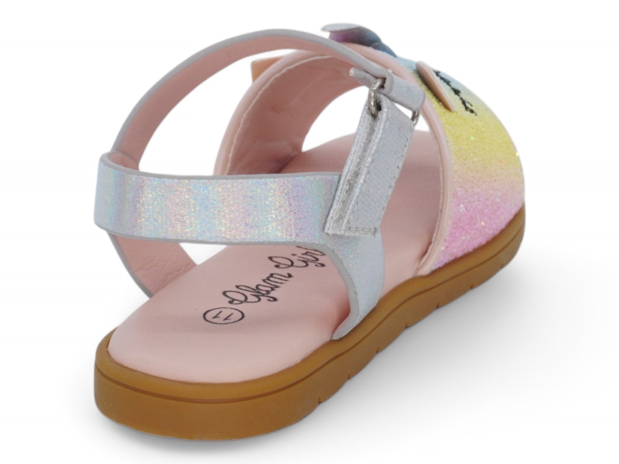 Girls' Glitter Unicorn Sandal