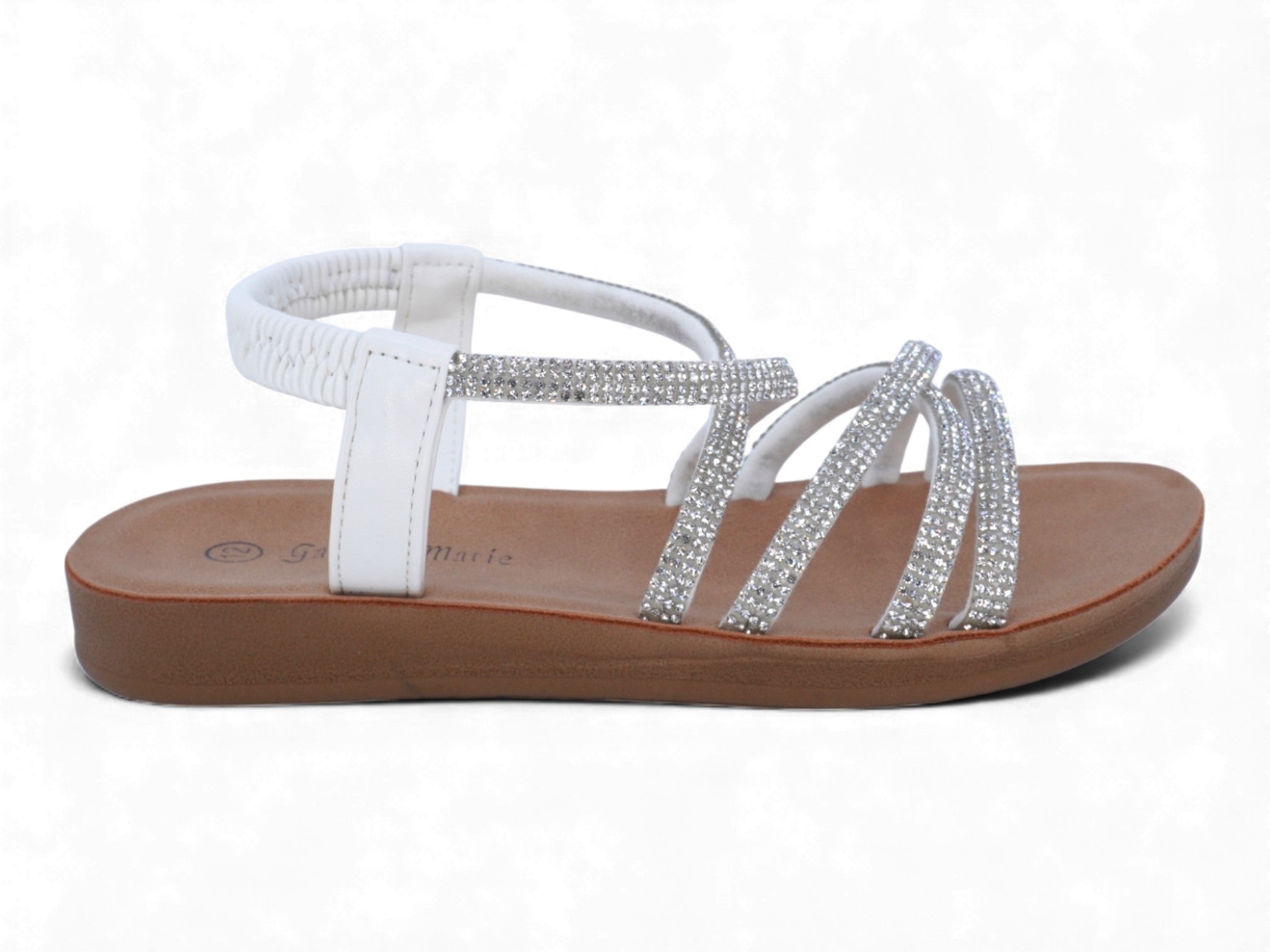 Girls' Silver Alivia Sandal