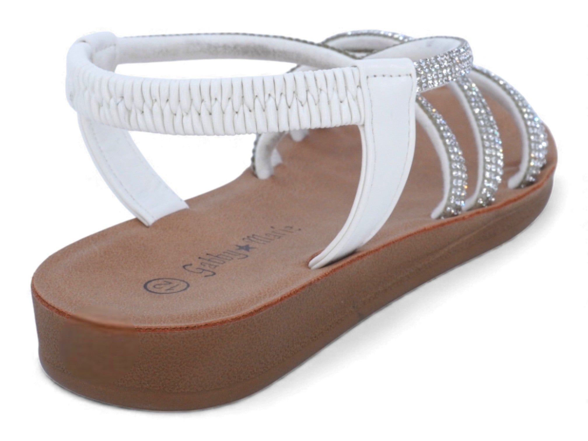 Girls' Silver Alivia Sandal