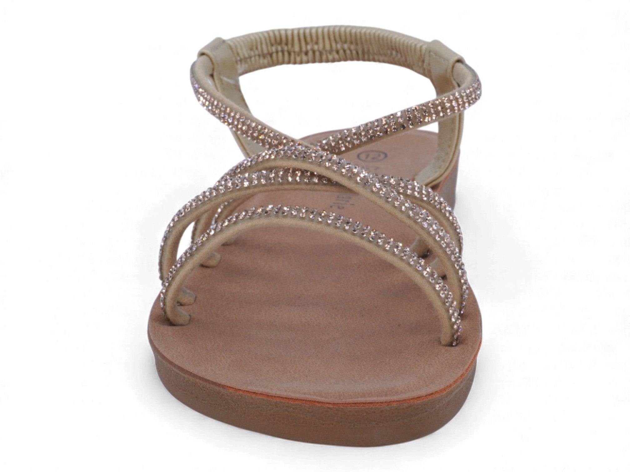 Girls' Gold Alivia Sandal