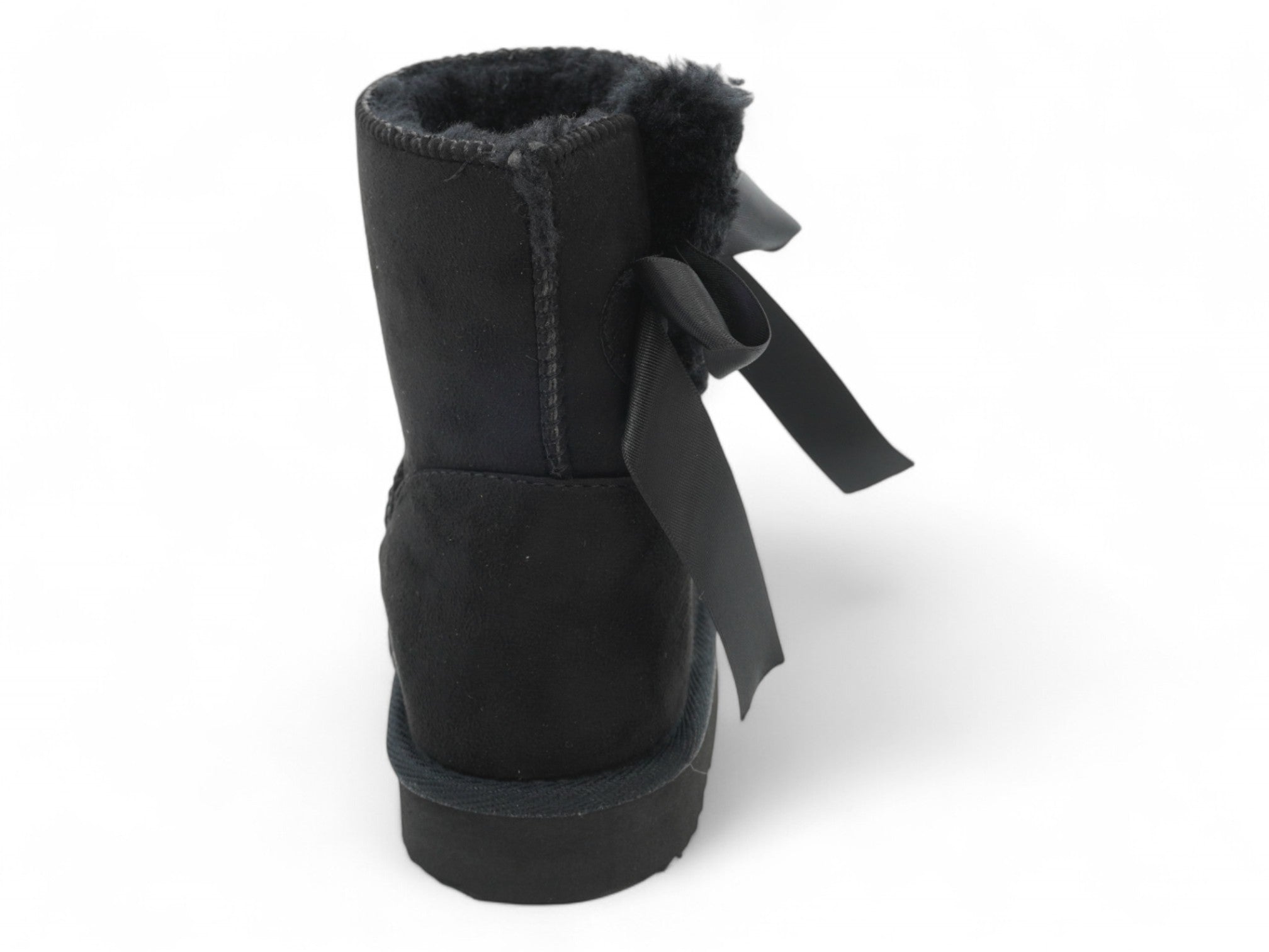 Toddler Black Kara Fur Boot
