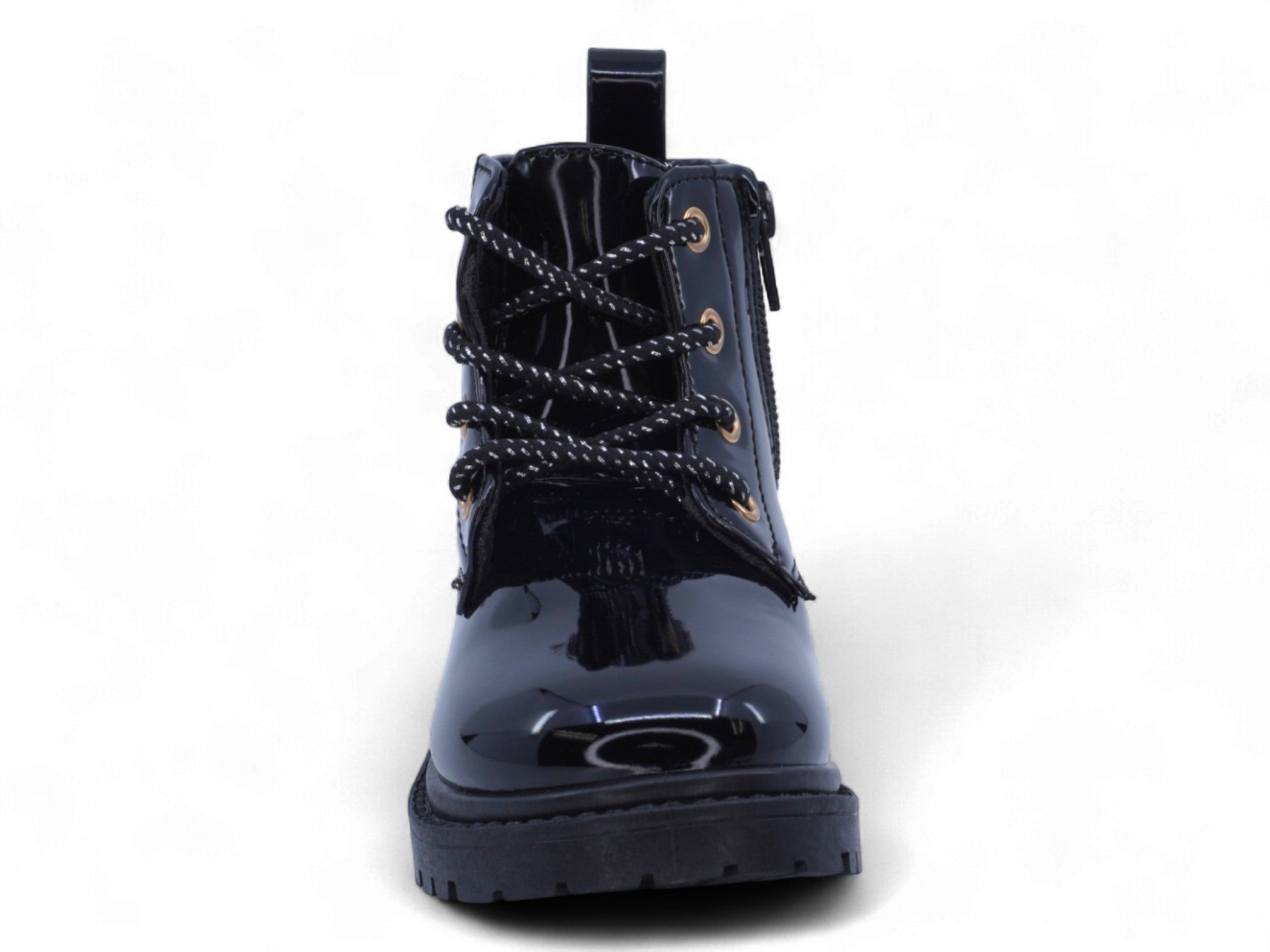 Toddler Black Patent Boots