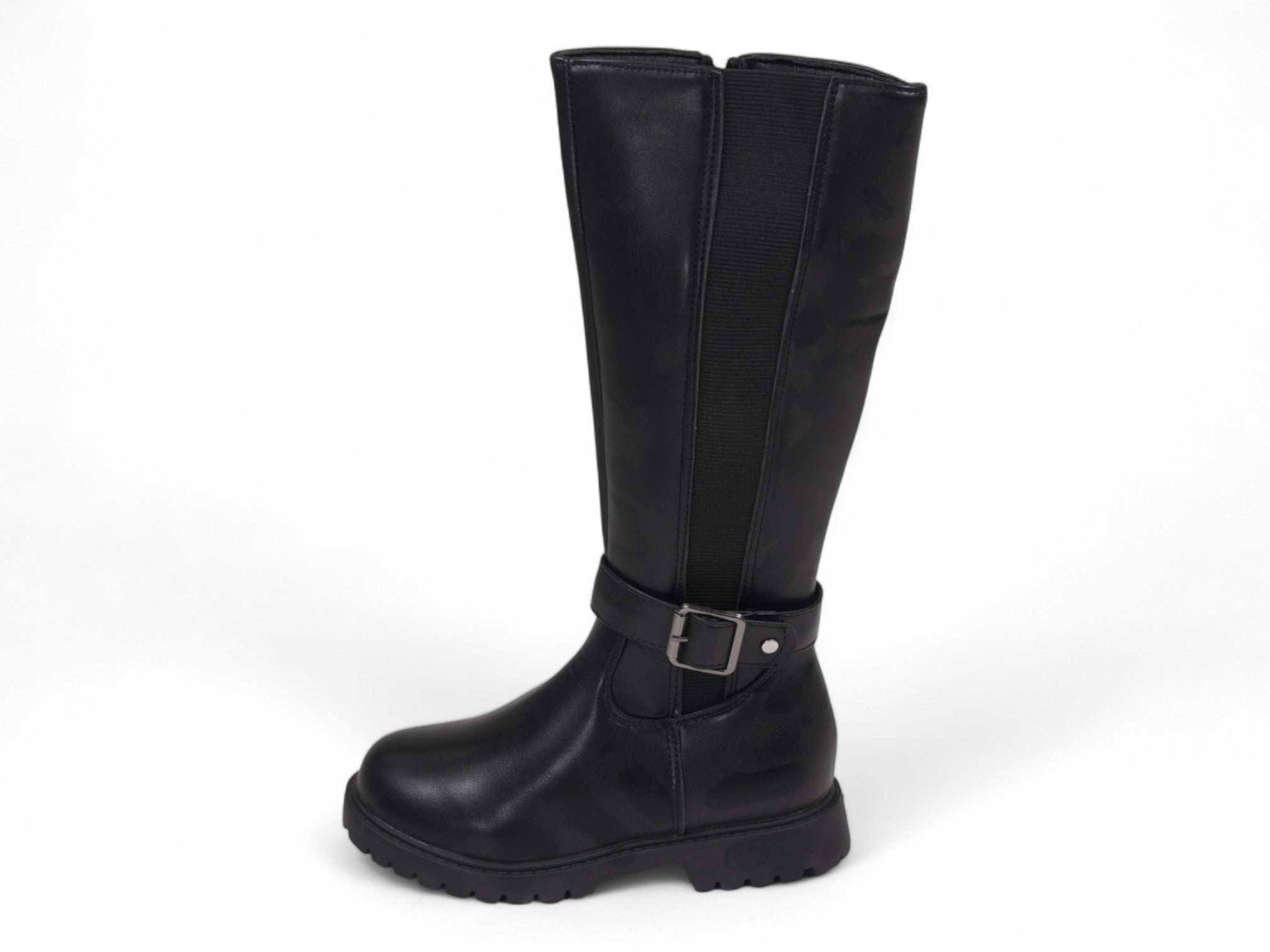 Girls Black Ryder Boot