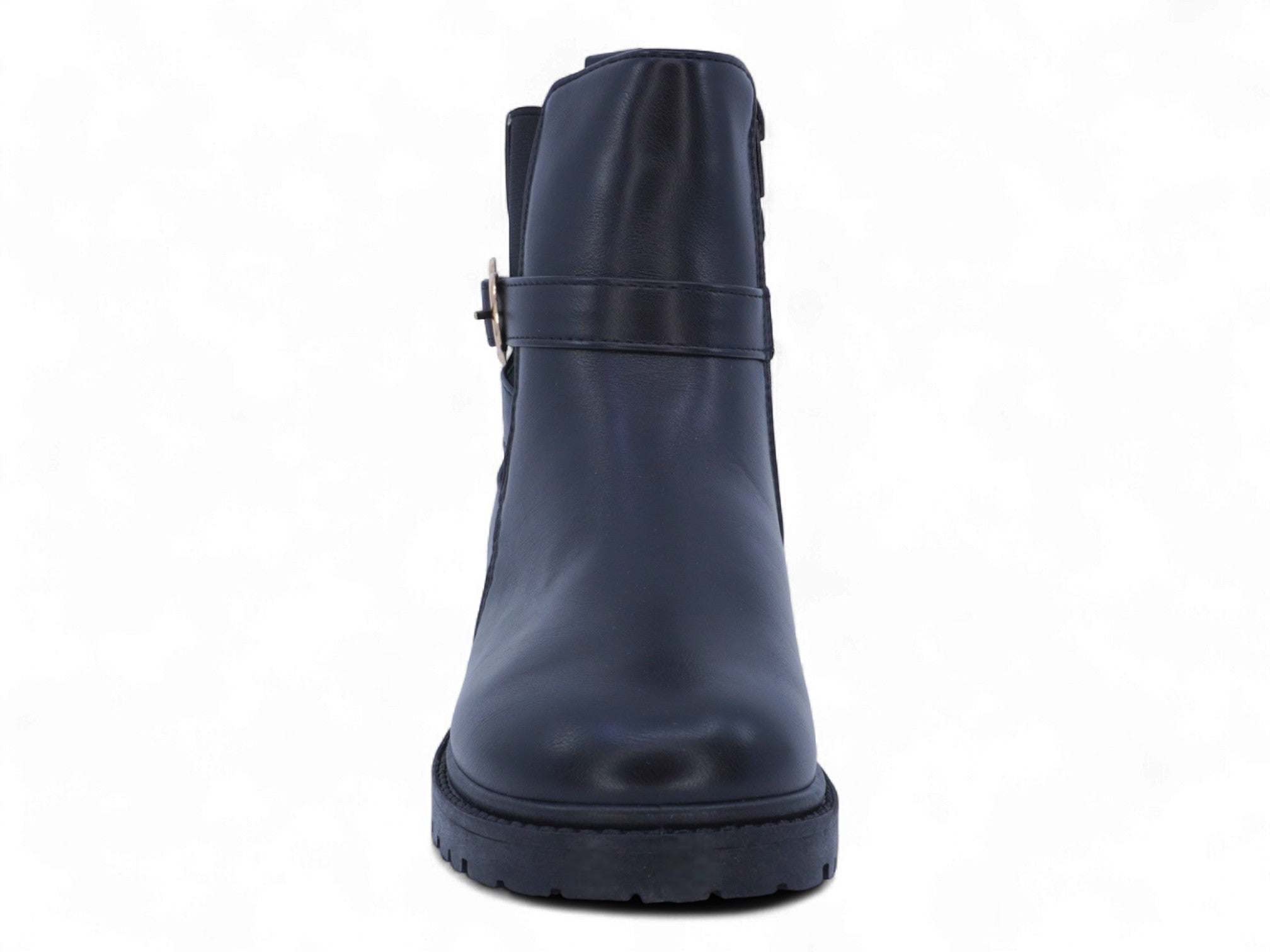 Girls Black Flower Boots