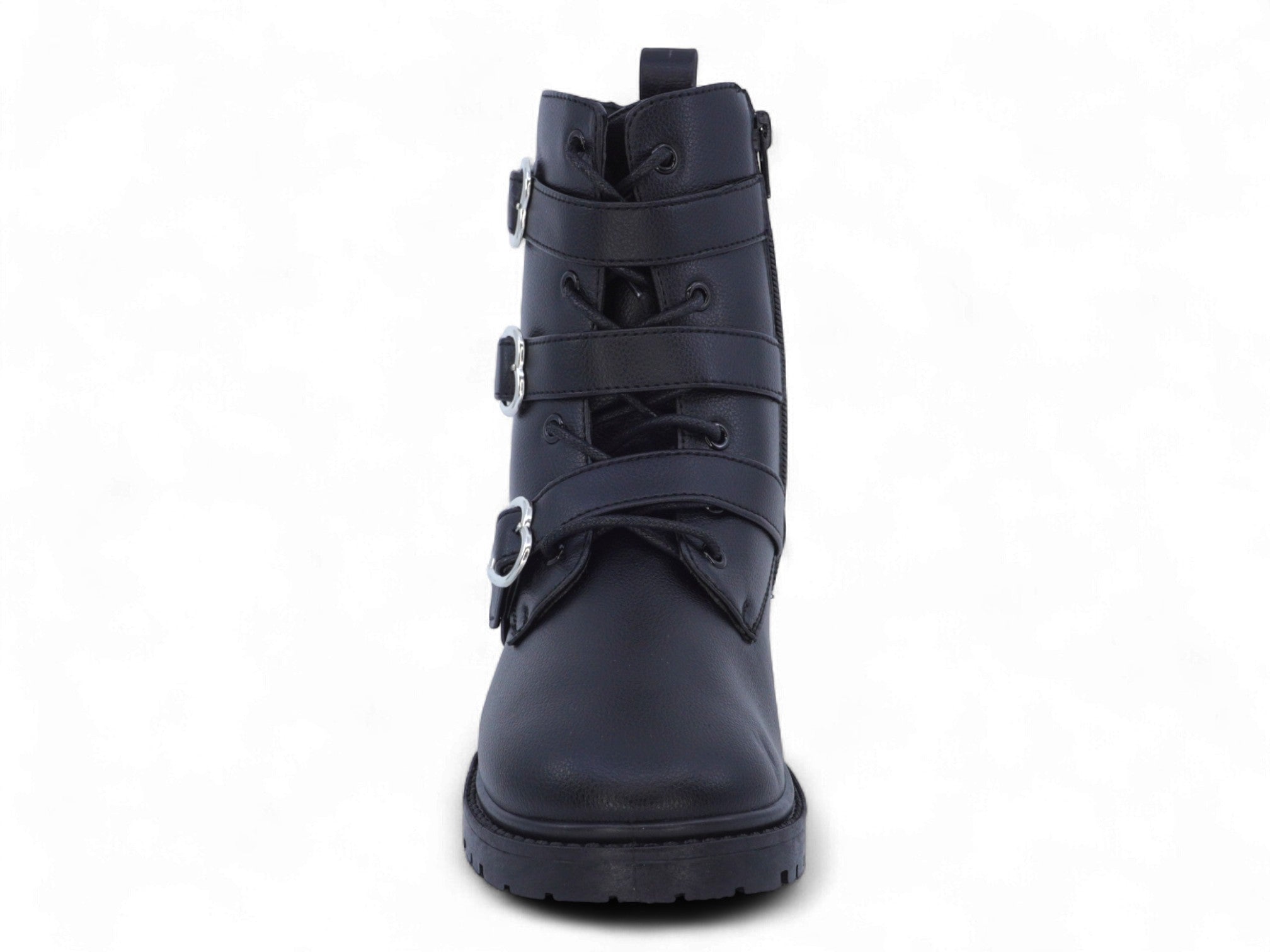 Girls Black Hearts Boots