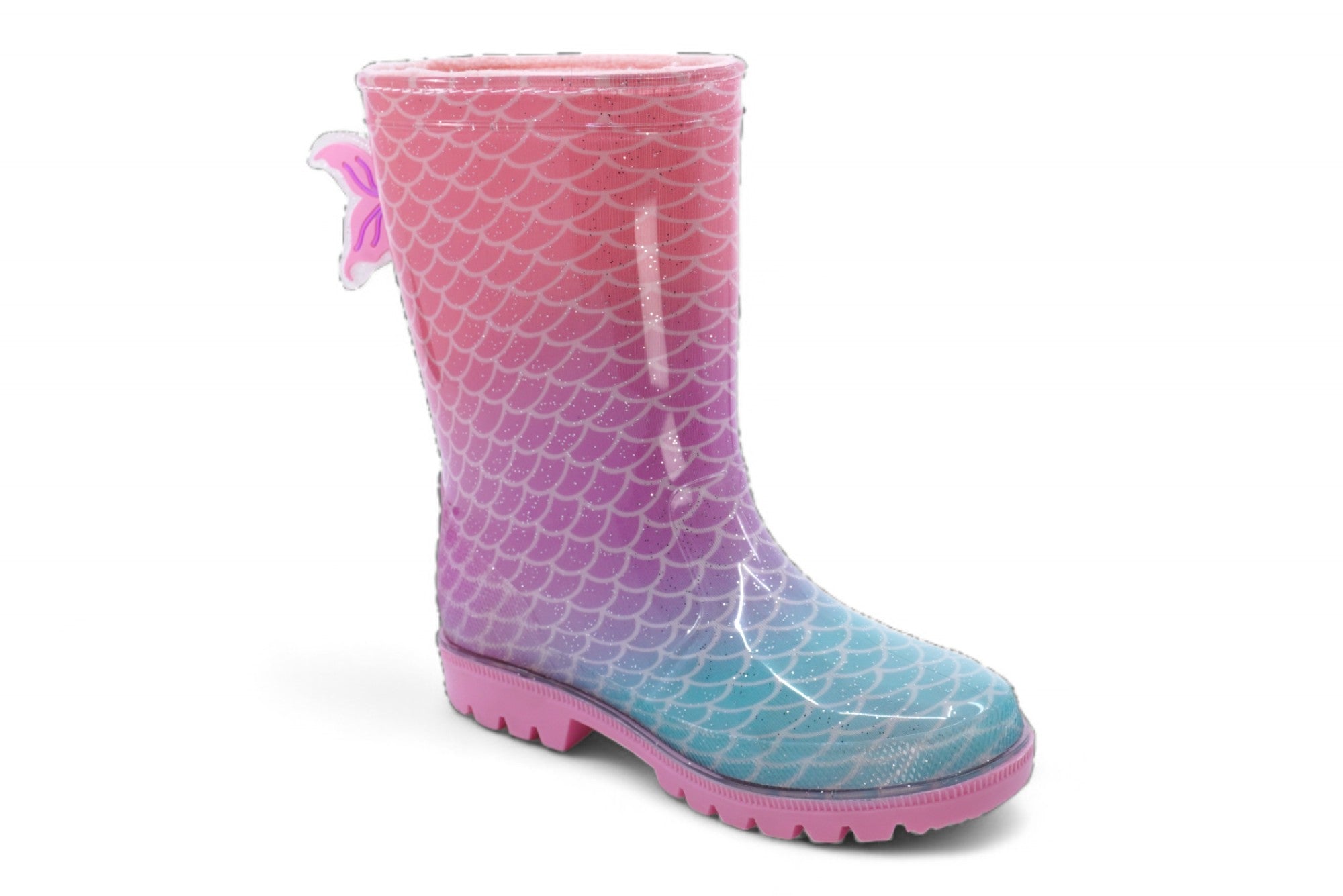Girls Mermaid Rain Boot
