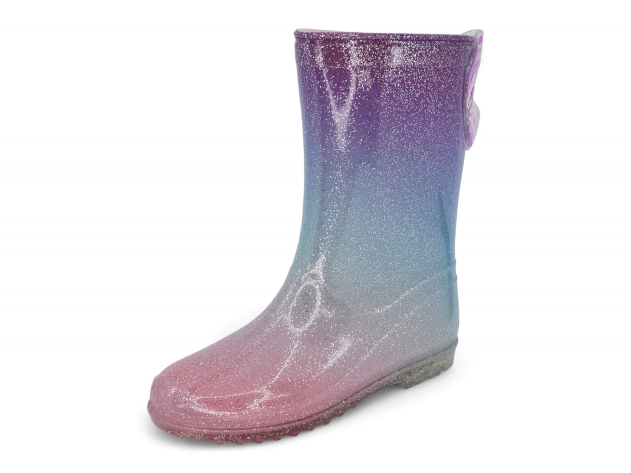 Girls' Butterfly Rain Boot