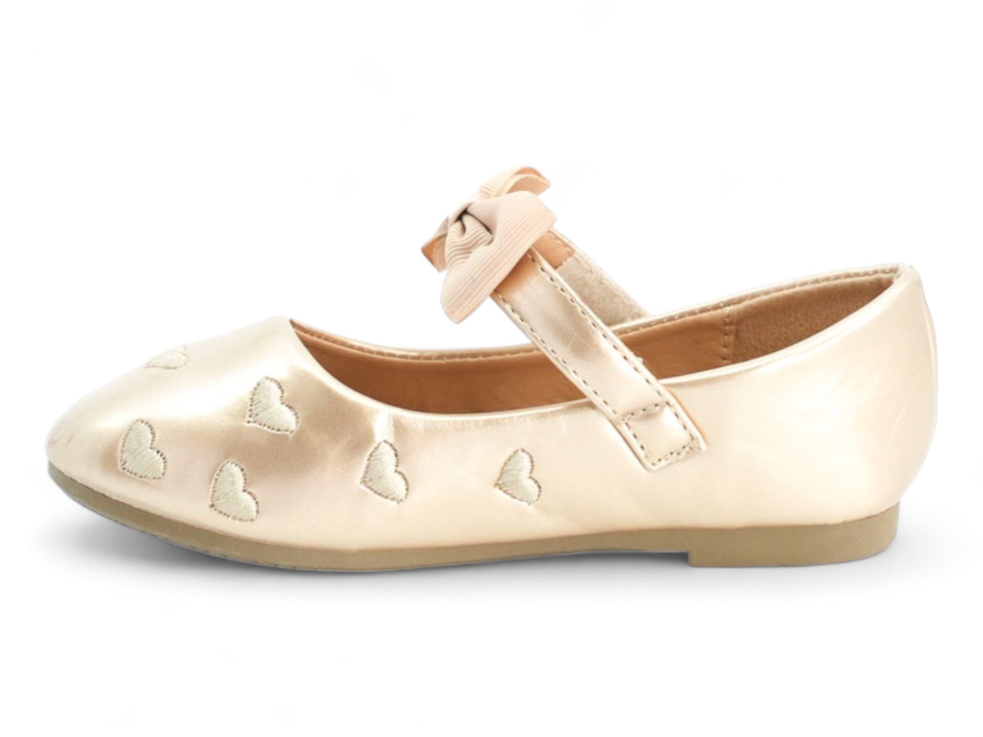 Toddler Gold Ivanna Flat