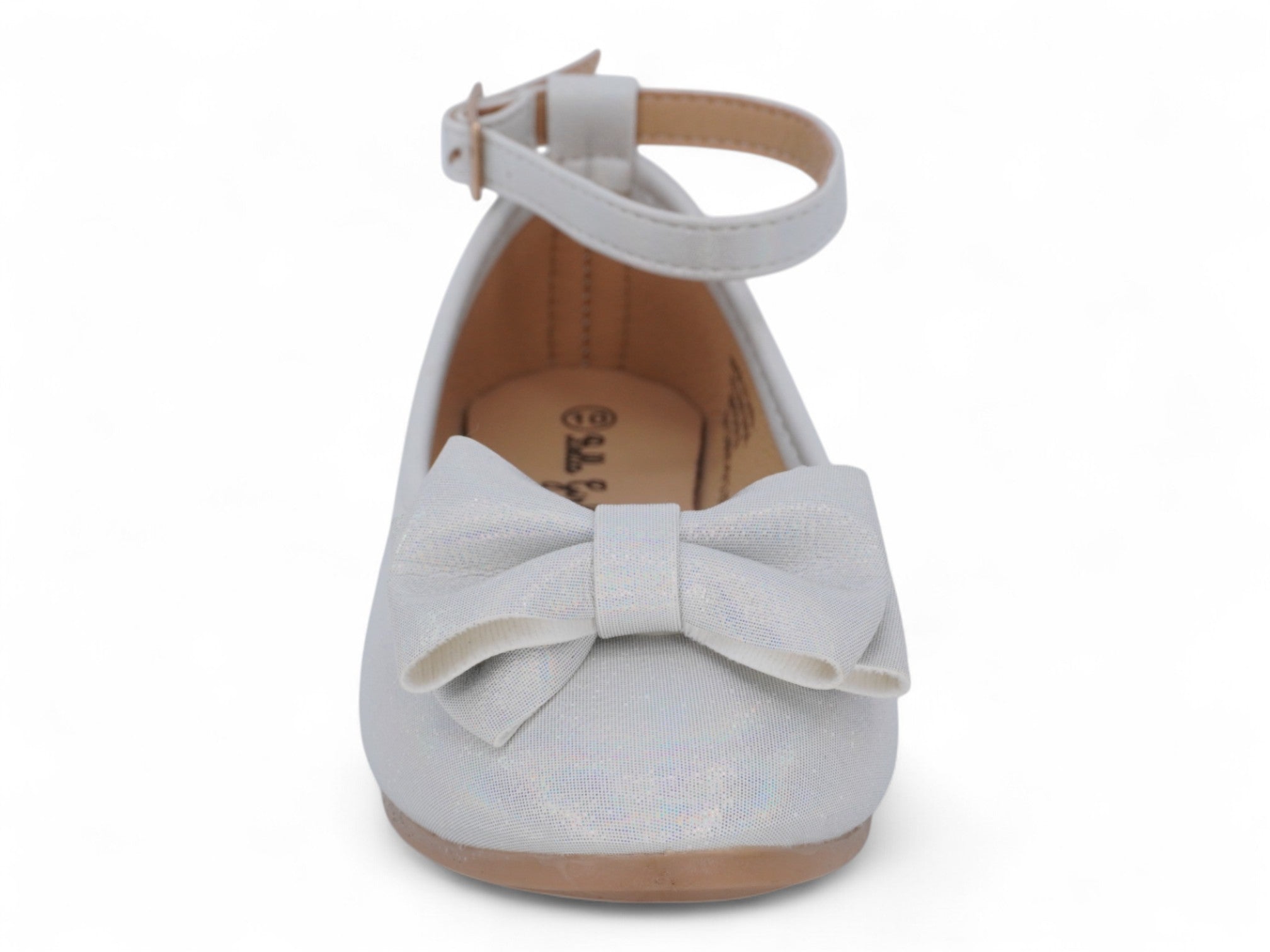 Toddler White Leire Flat