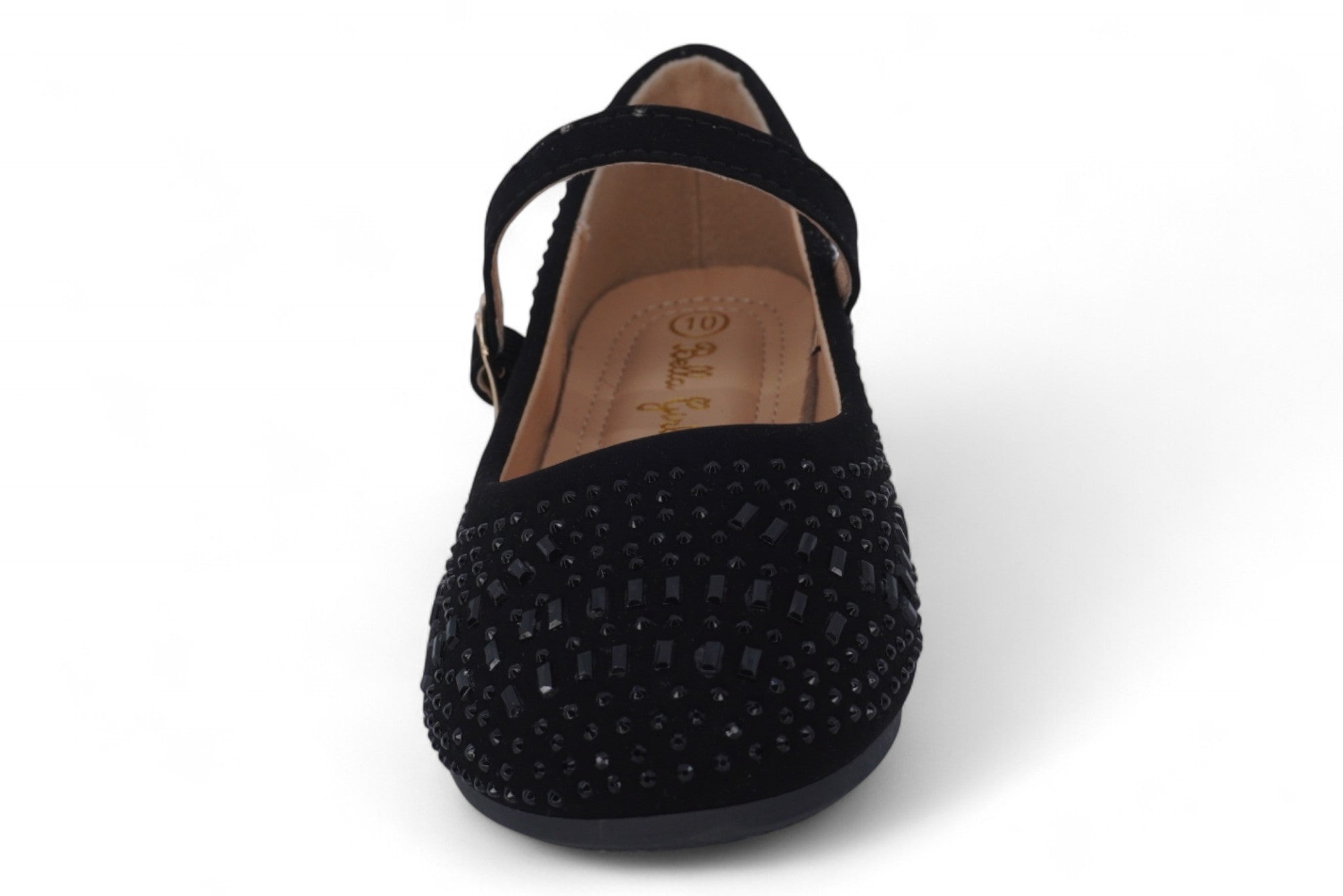 Toddler Black Alma Flat