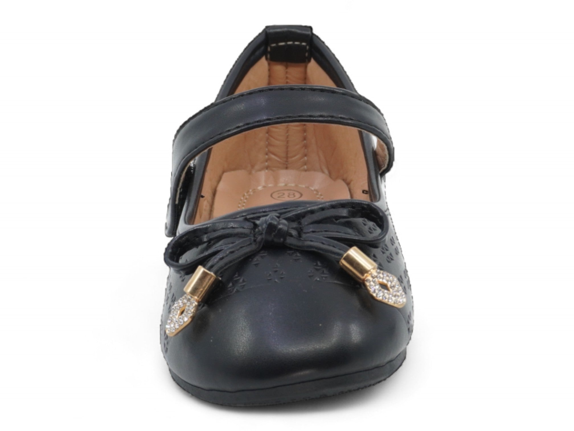 Toddler Black Gracie Flat