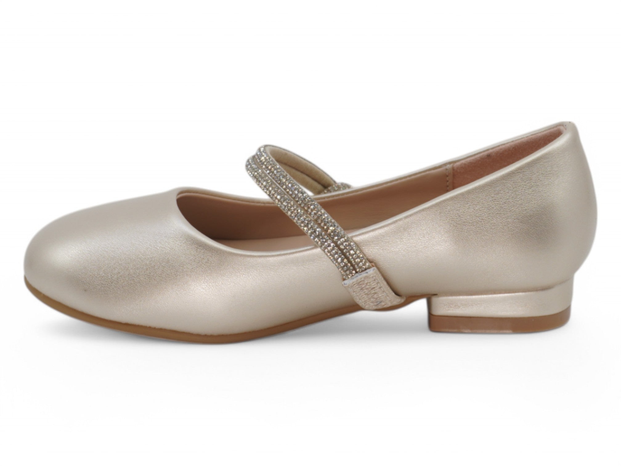 Toddler Gold Christiane Flat
