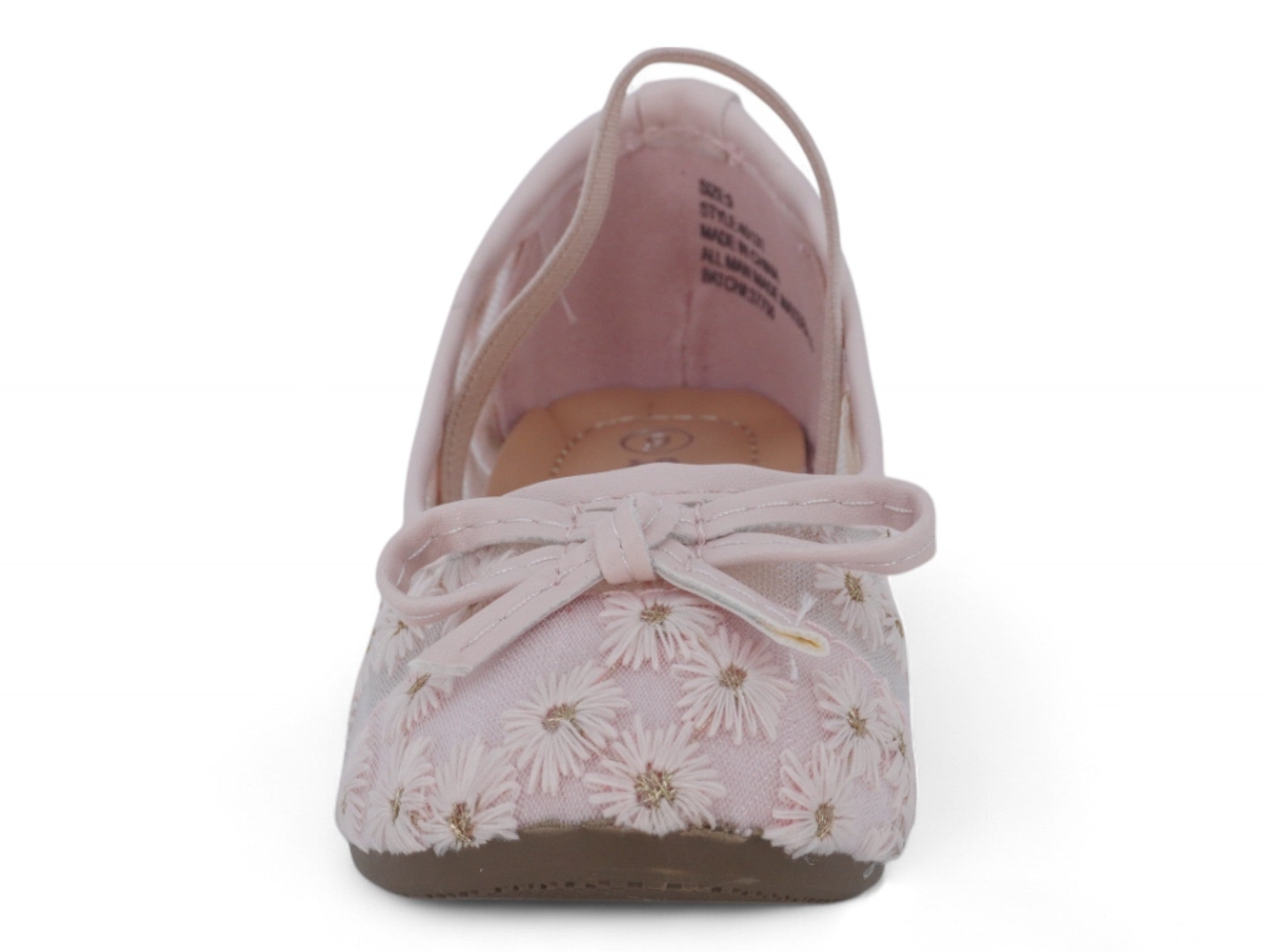 Toddler Pink Daisy Flat