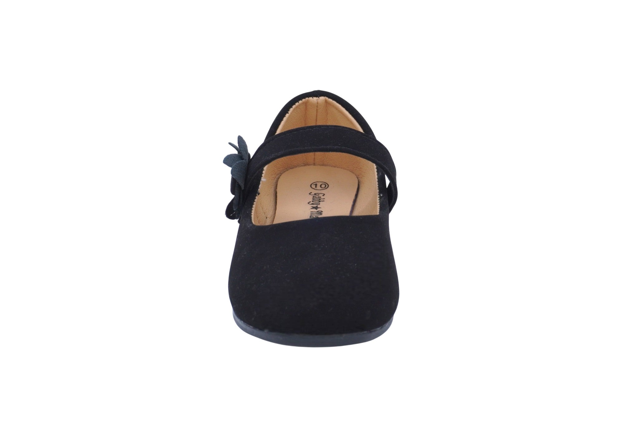 Toddler Black Aya Flat