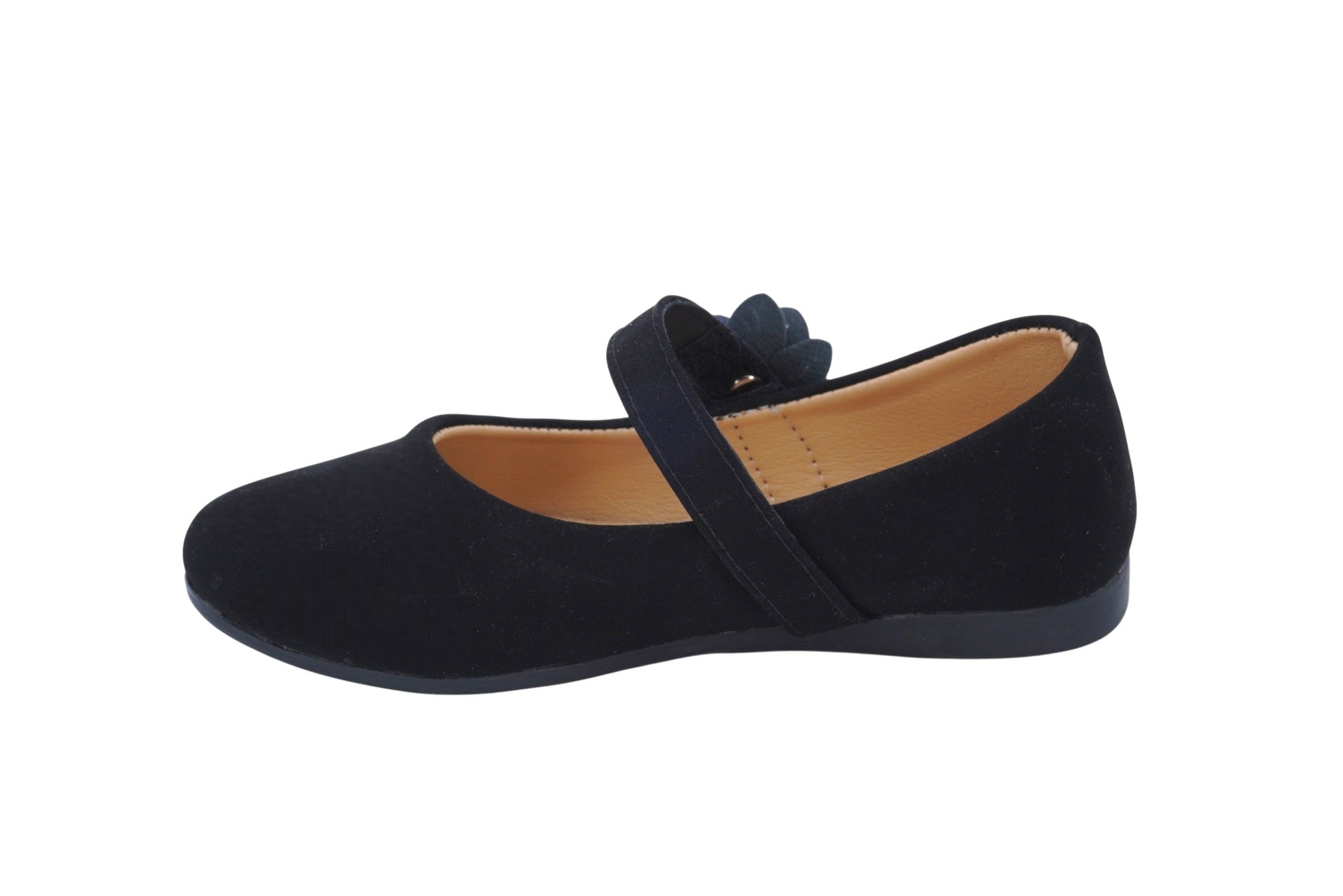 Toddler Black Aya Flat