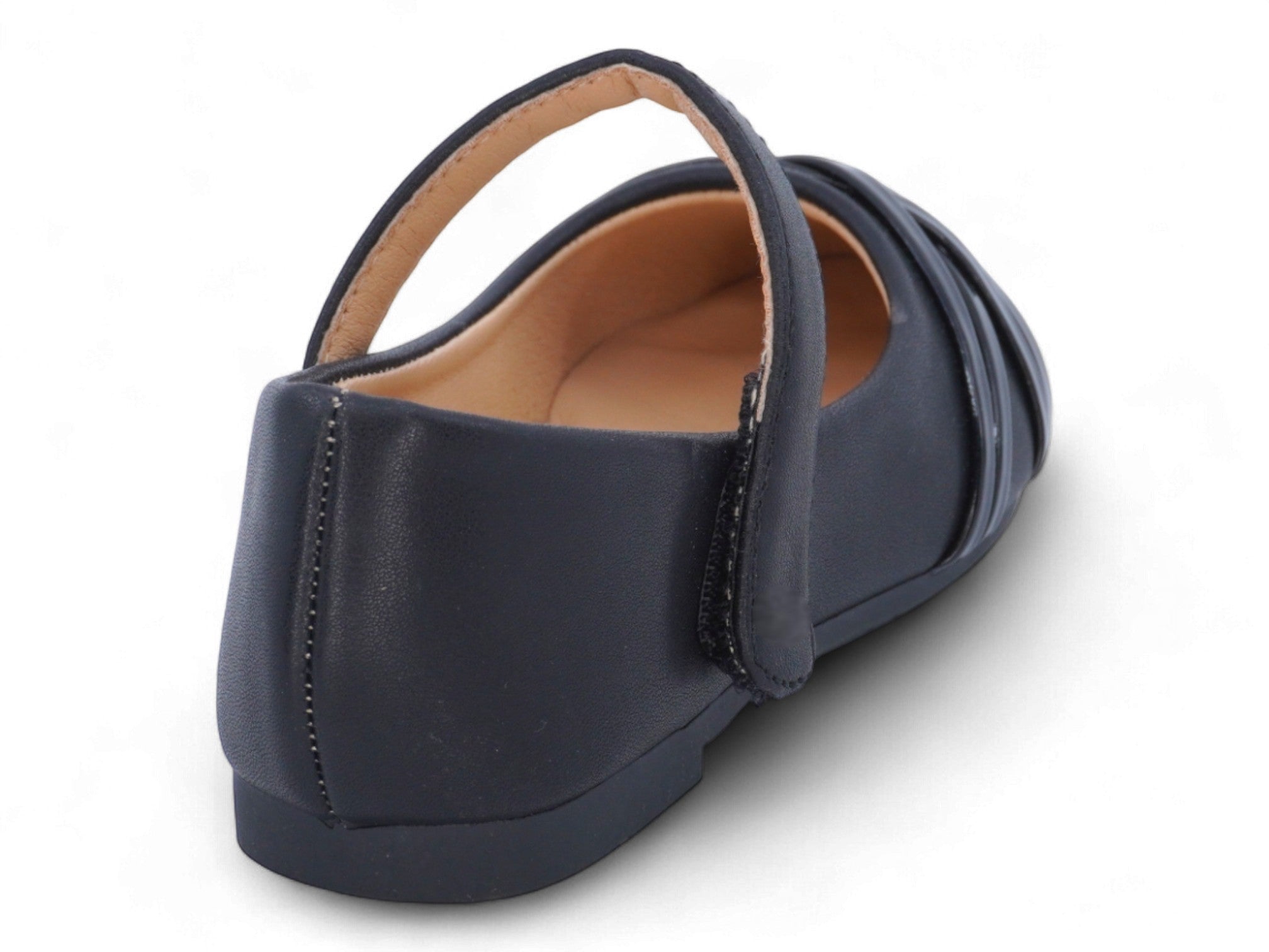 Toddler Black Adina Flat