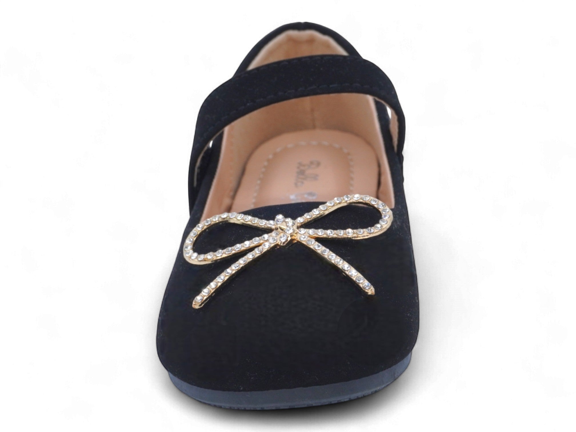 Toddler Black Kim Flat