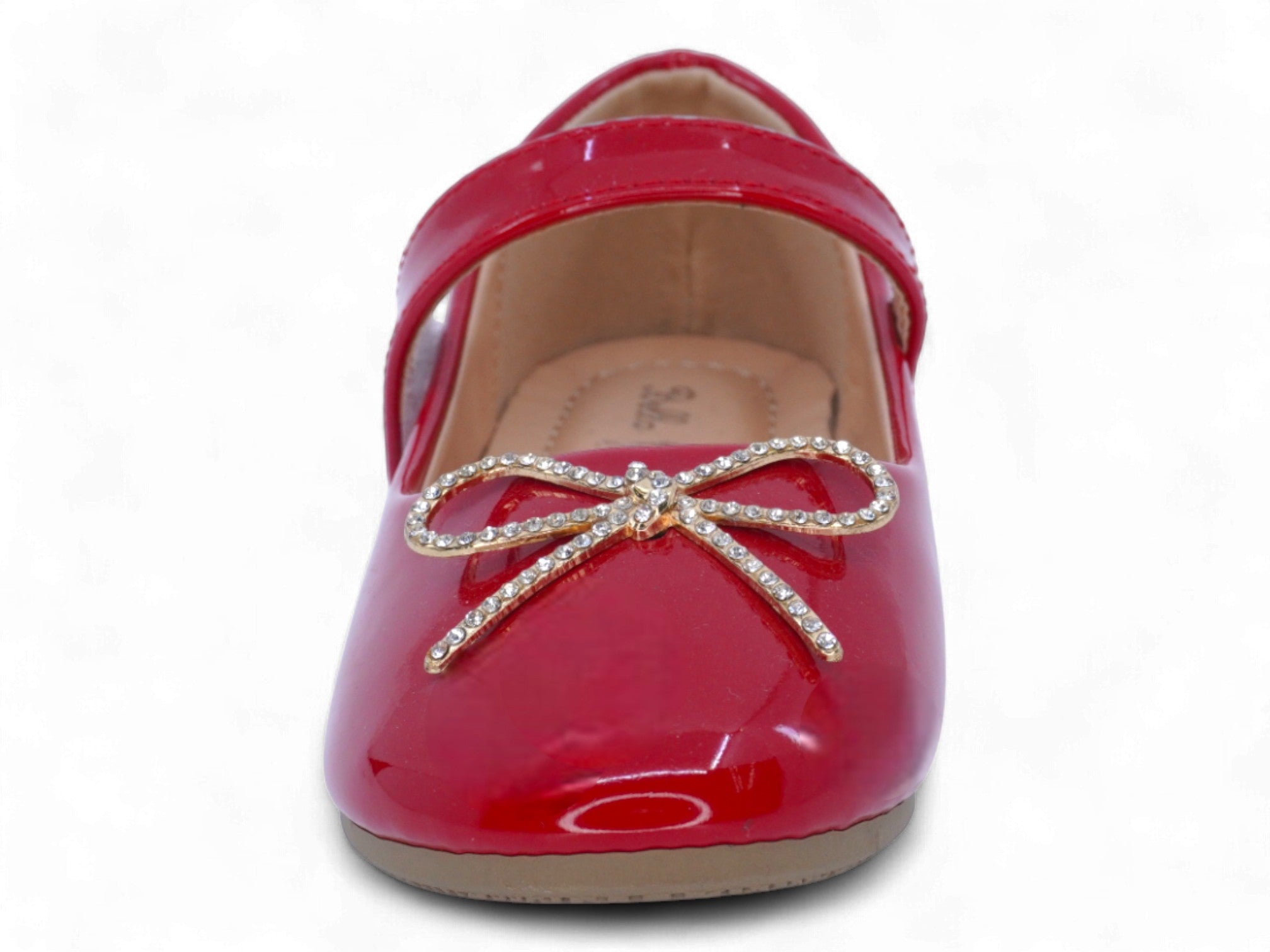 Toddler Red Kim Flat