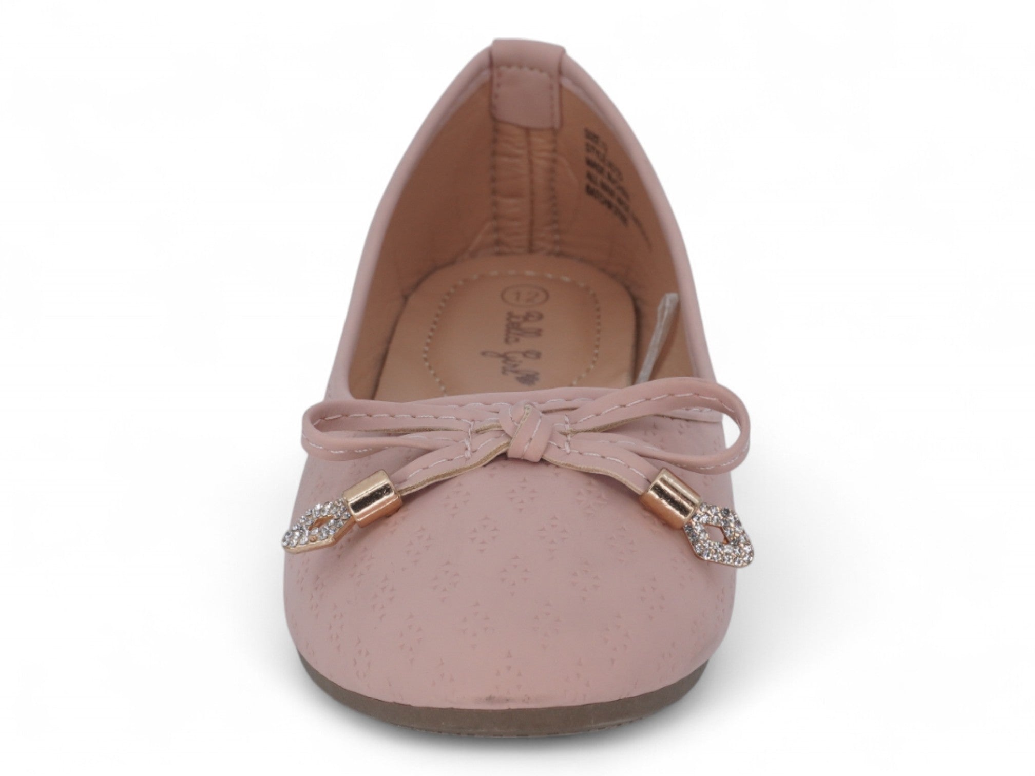 Girls Pink Gracie Flat